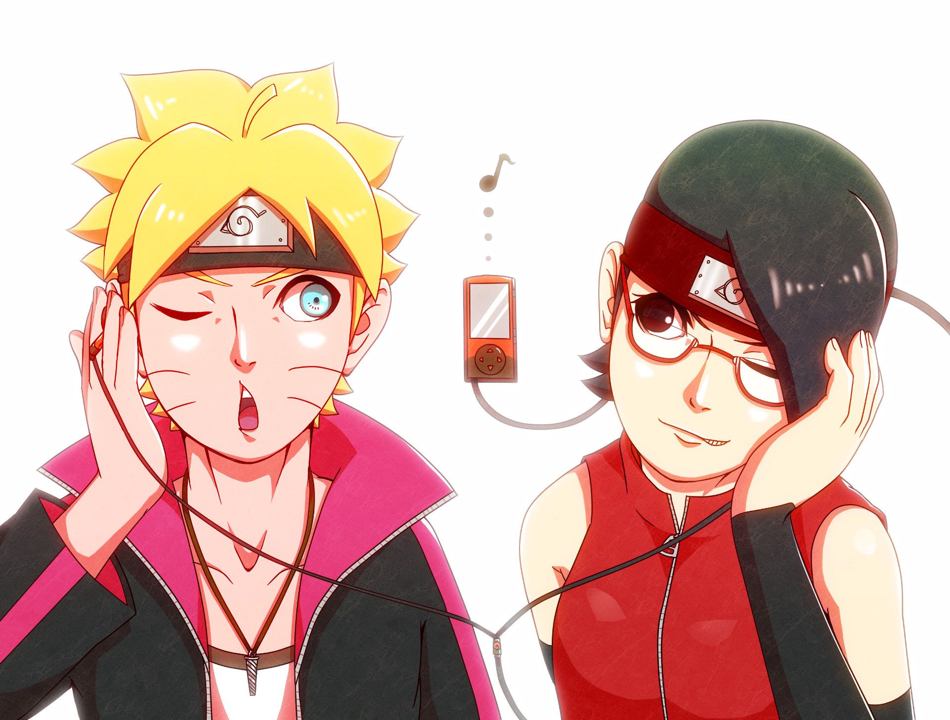 Boruto Uzumaki And Sarada Uchiha Wallpapers