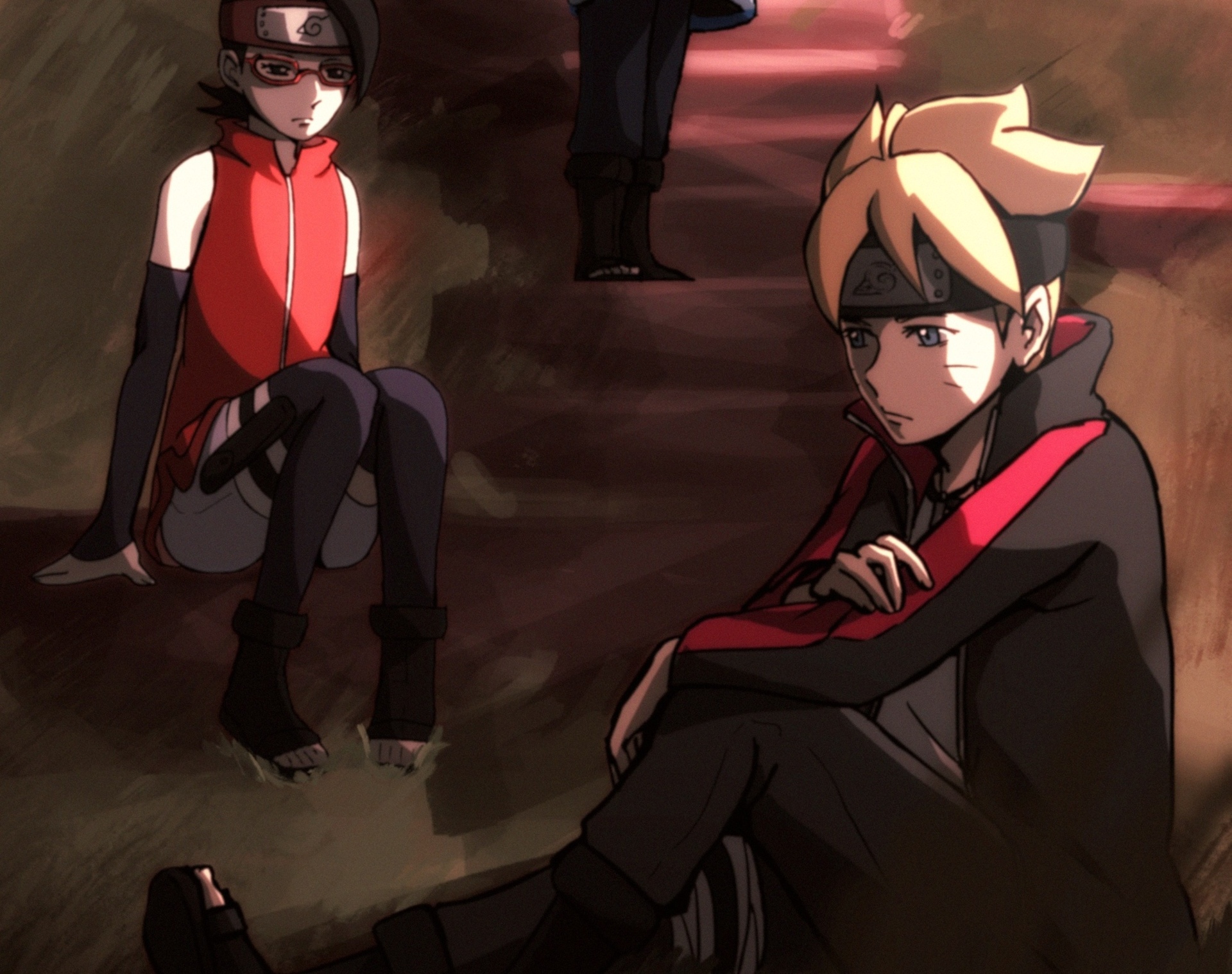 Boruto Uzumaki And Sarada Uchiha Wallpapers