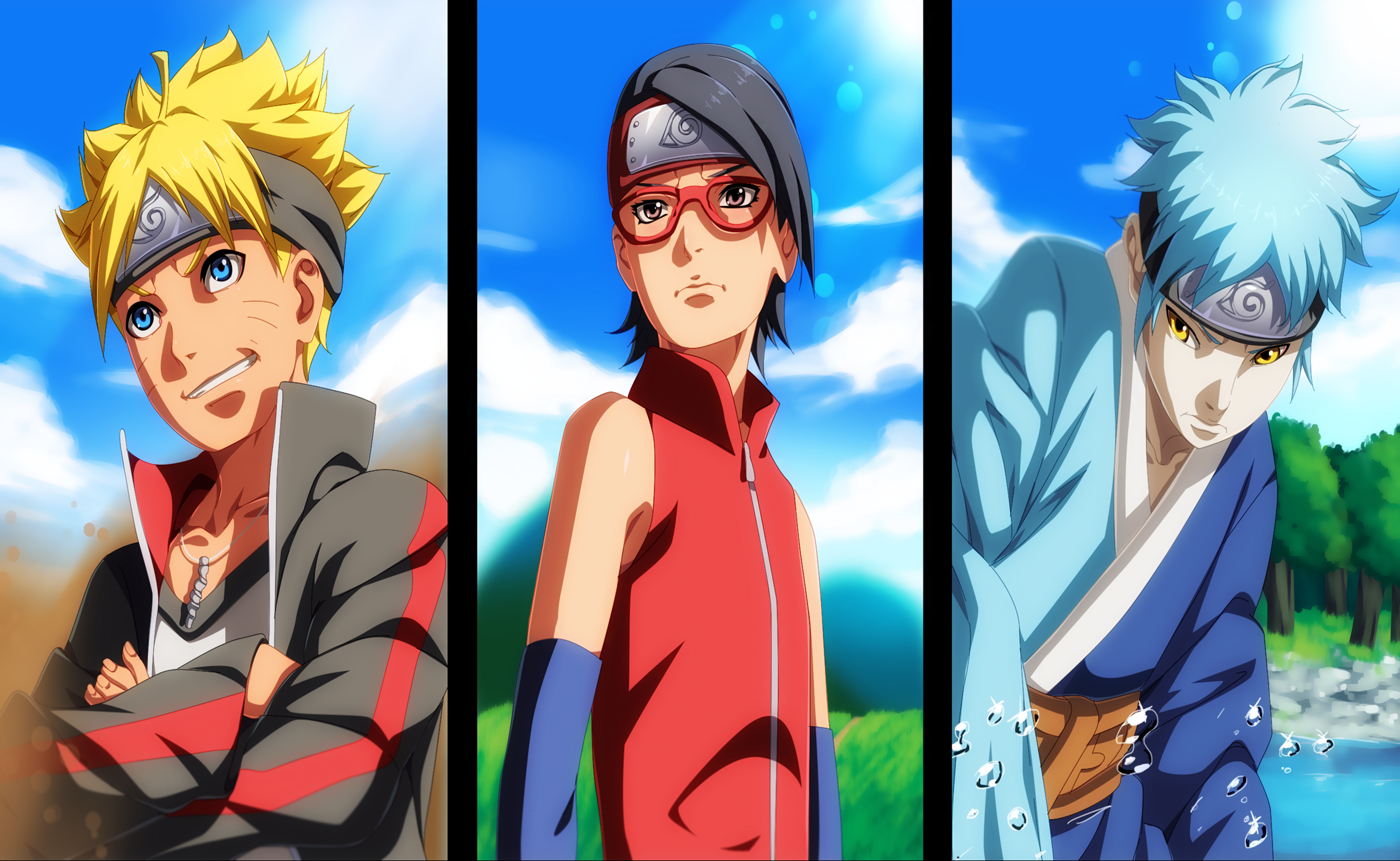 Boruto Uzumaki And Sarada Uchiha Wallpapers