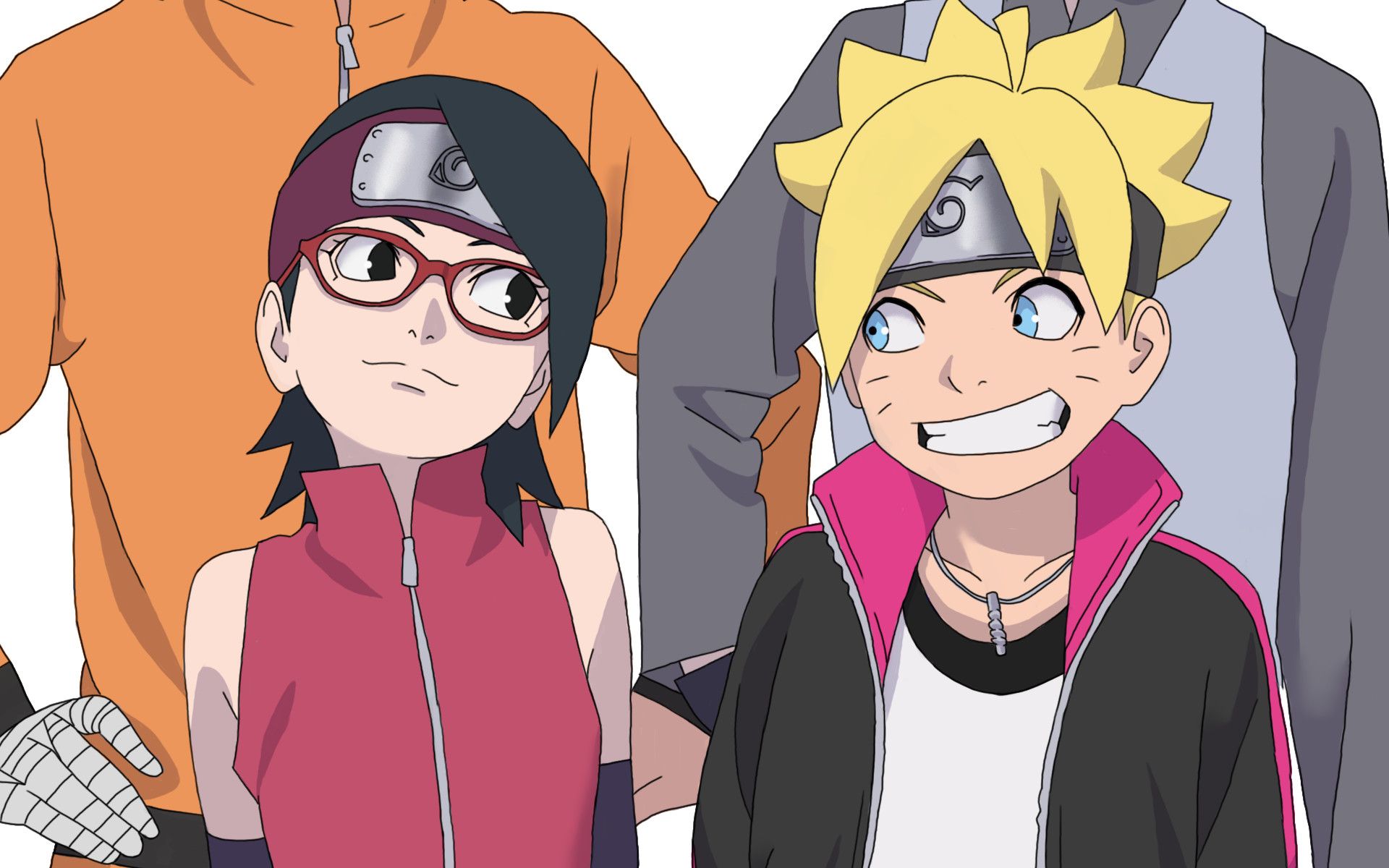 Boruto Uzumaki And Sarada Uchiha Wallpapers