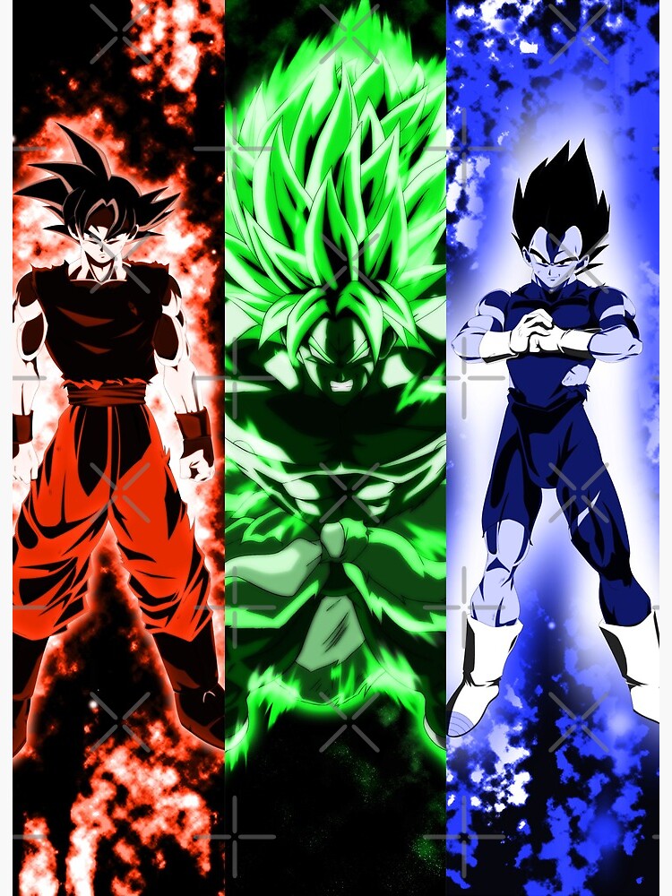 Broly Goku And Vegeta Wallpapers