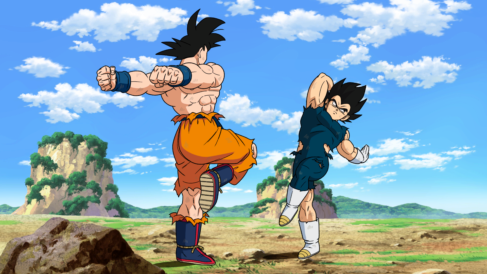 Broly Goku And Vegeta Wallpapers