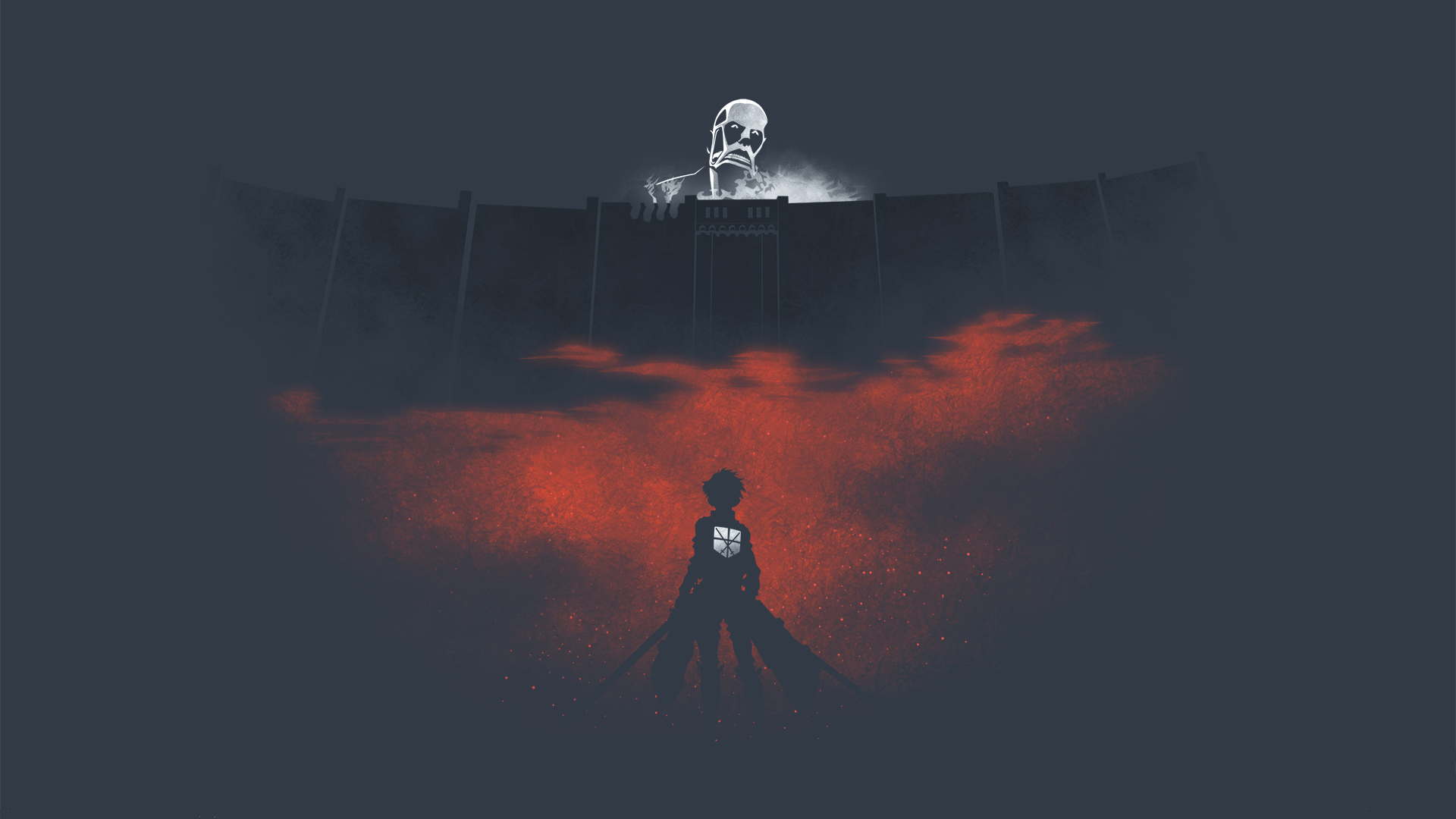 Colossal Titan Minimal Wallpapers