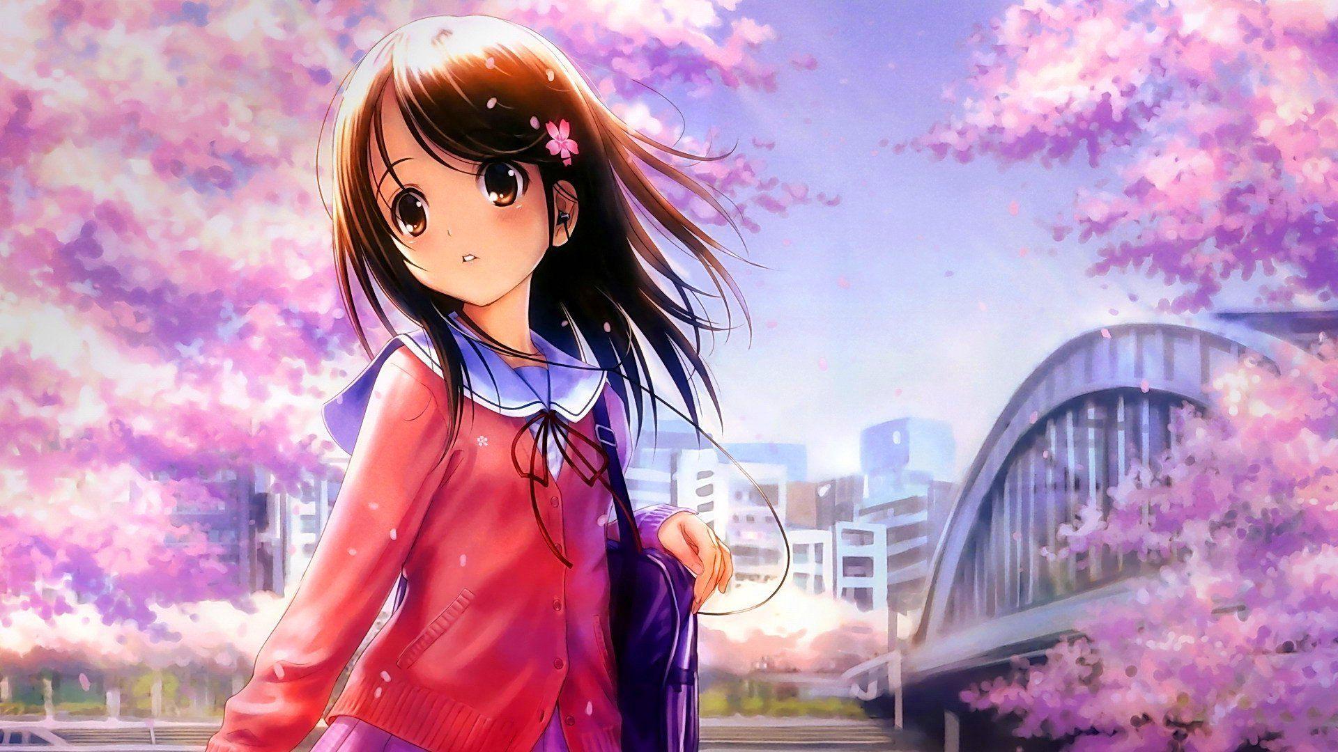 Cute Anime Little Girl Wallpapers