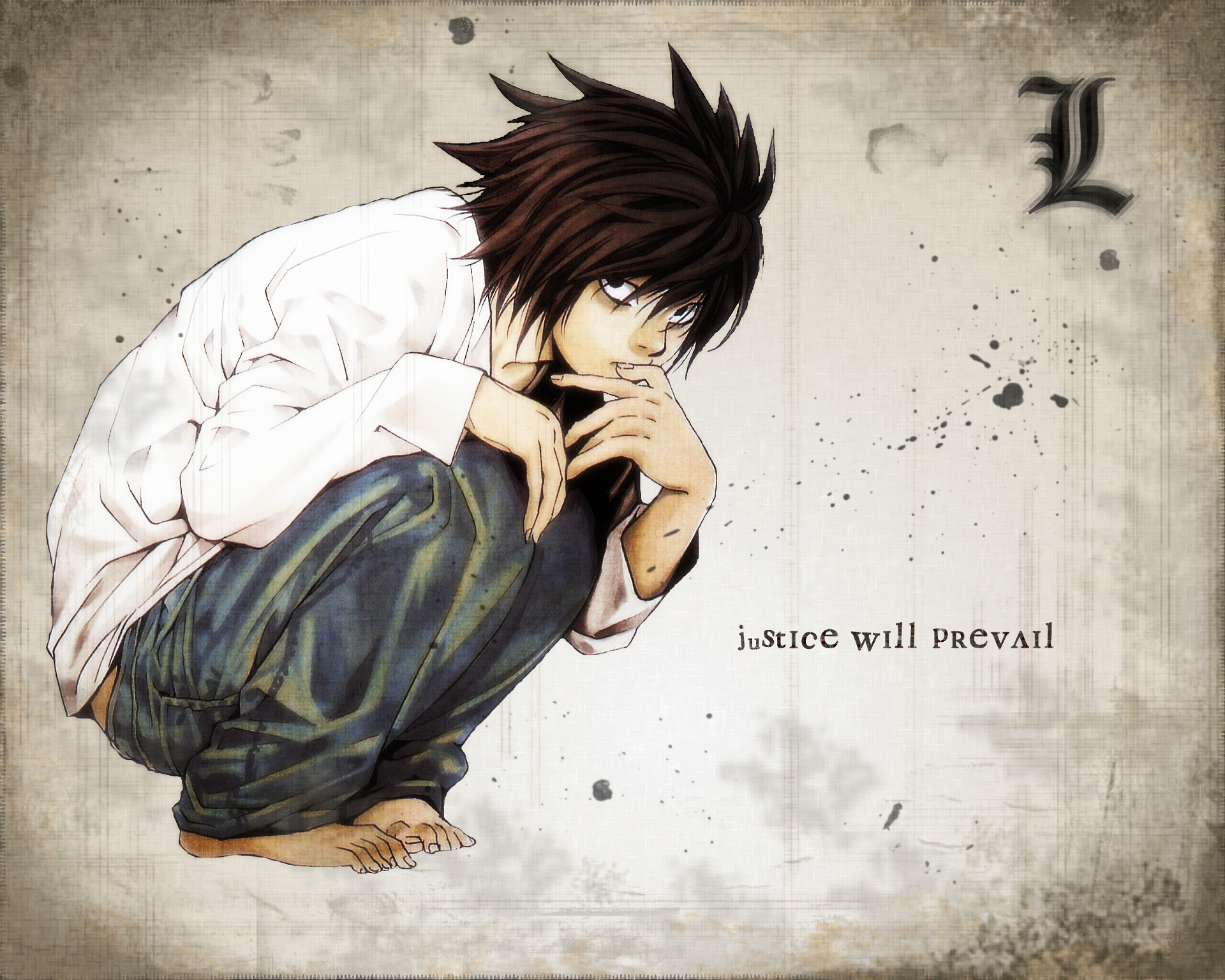 Death Note L Wallpapers