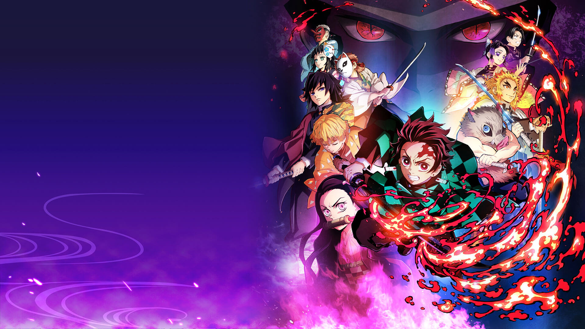 Demon Slayer Kimetsu No Yaiba 4K Characters Key Art Wallpapers