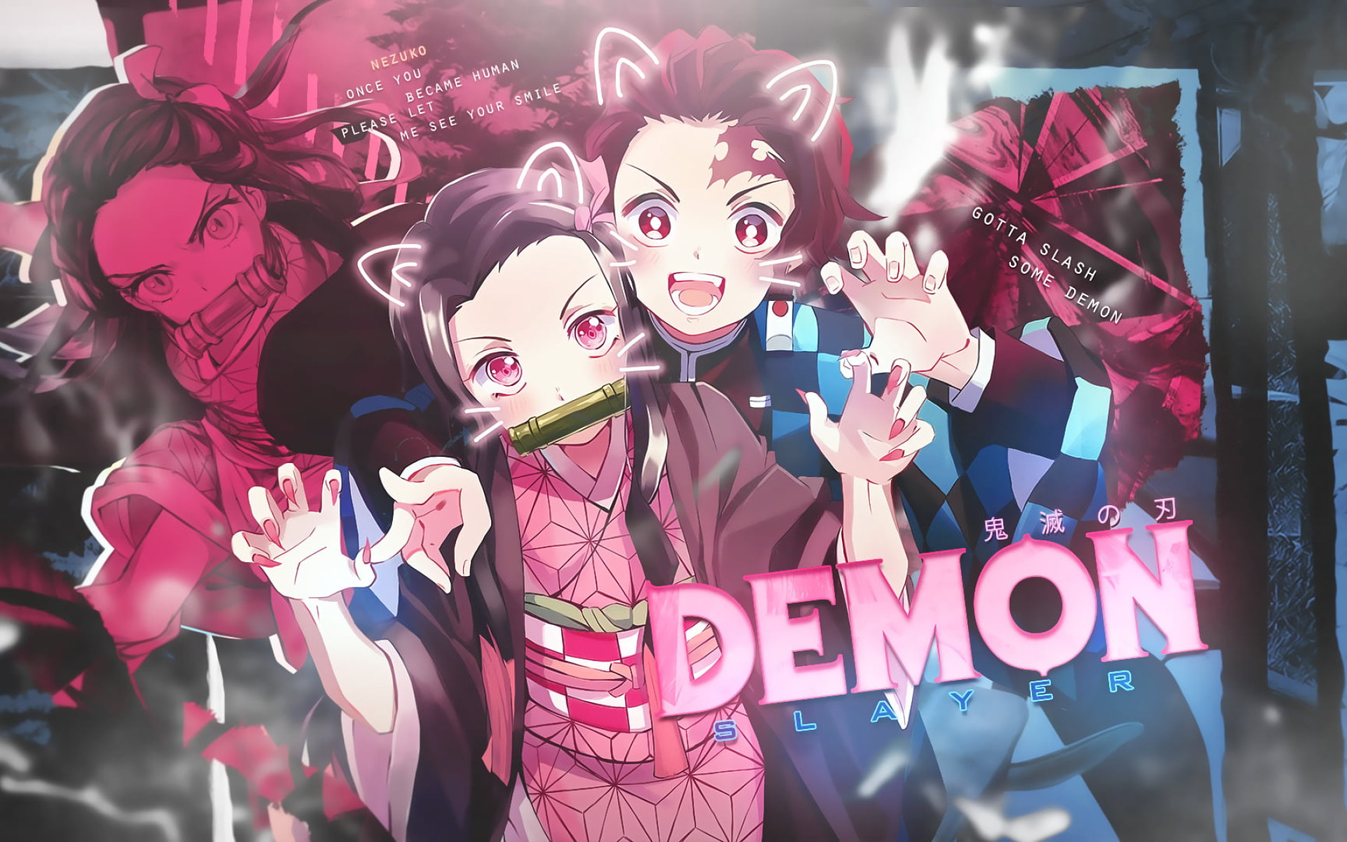 Demon Slayer Kimetsu No Yaiba 4K Poster 2021 Wallpapers