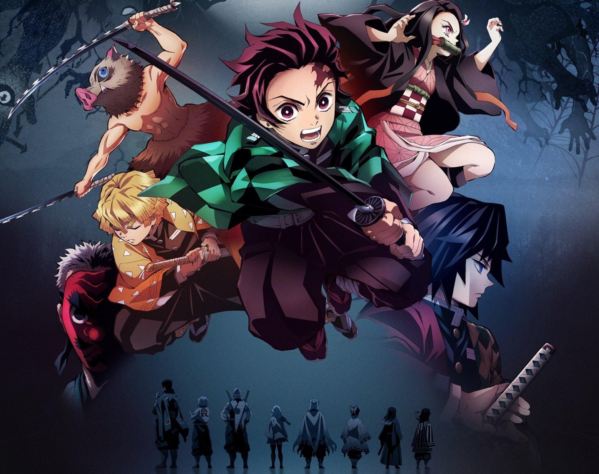 Demon Slayer Kimetsu No Yaiba 4K Poster 2021 Wallpapers