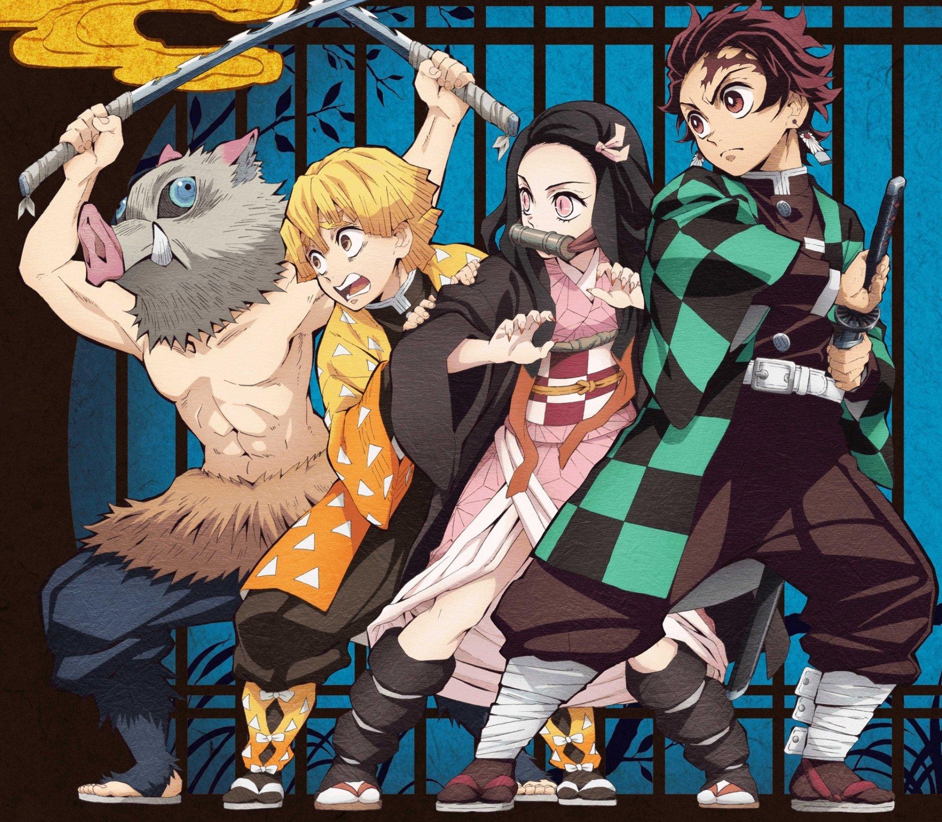 Demon Slayer Kimetsu No Yaiba Team Wallpapers