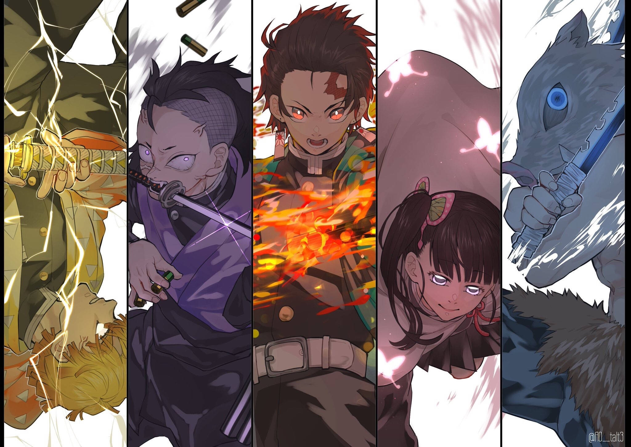 Demon Slayer Kimetsu No Yaiba Team Wallpapers