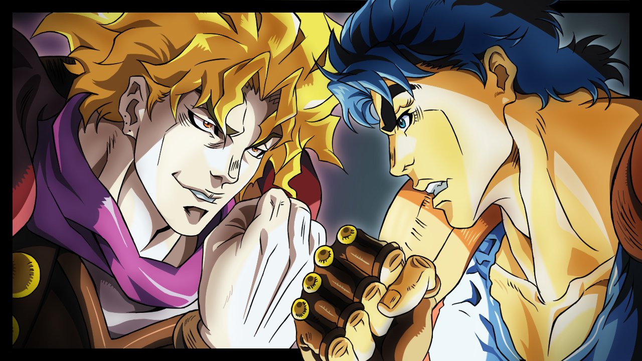 Dio Brando Vs Jonathan Joestar Wallpapers