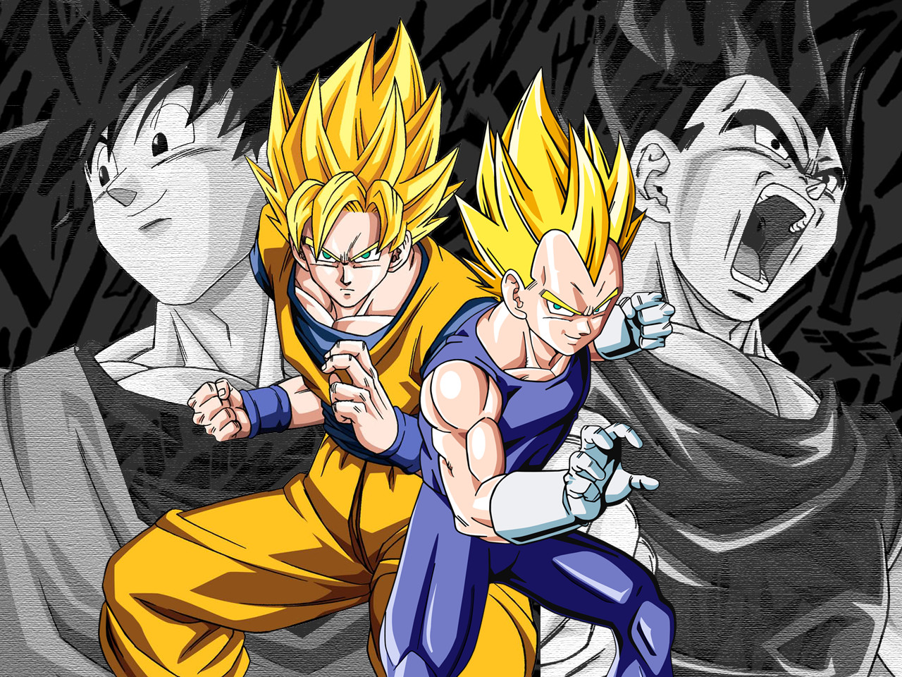 Dragon Ball Z Goku Vs Vegeta Wallpapers