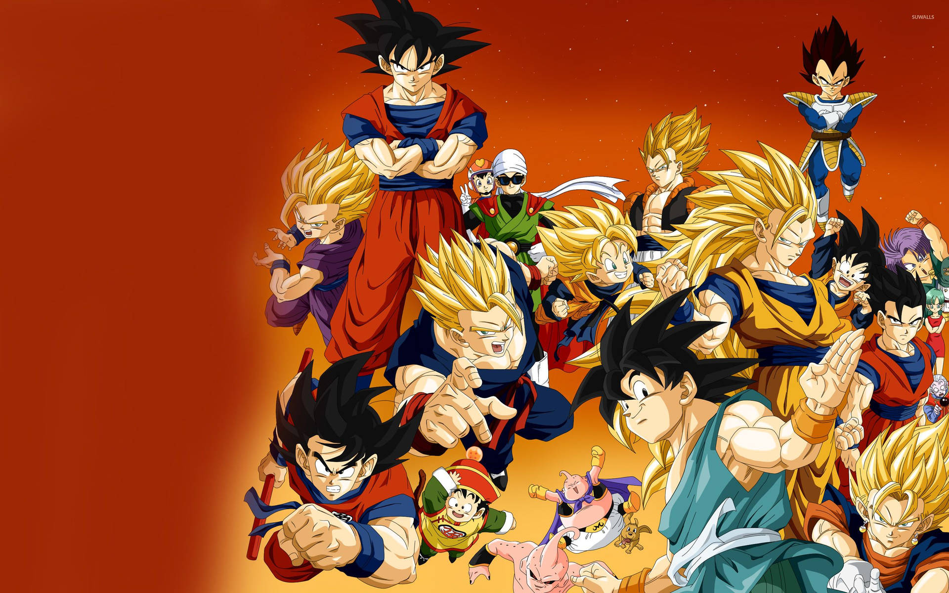 Dragon Ball Z Hd Mobile Black And White Wallpapers