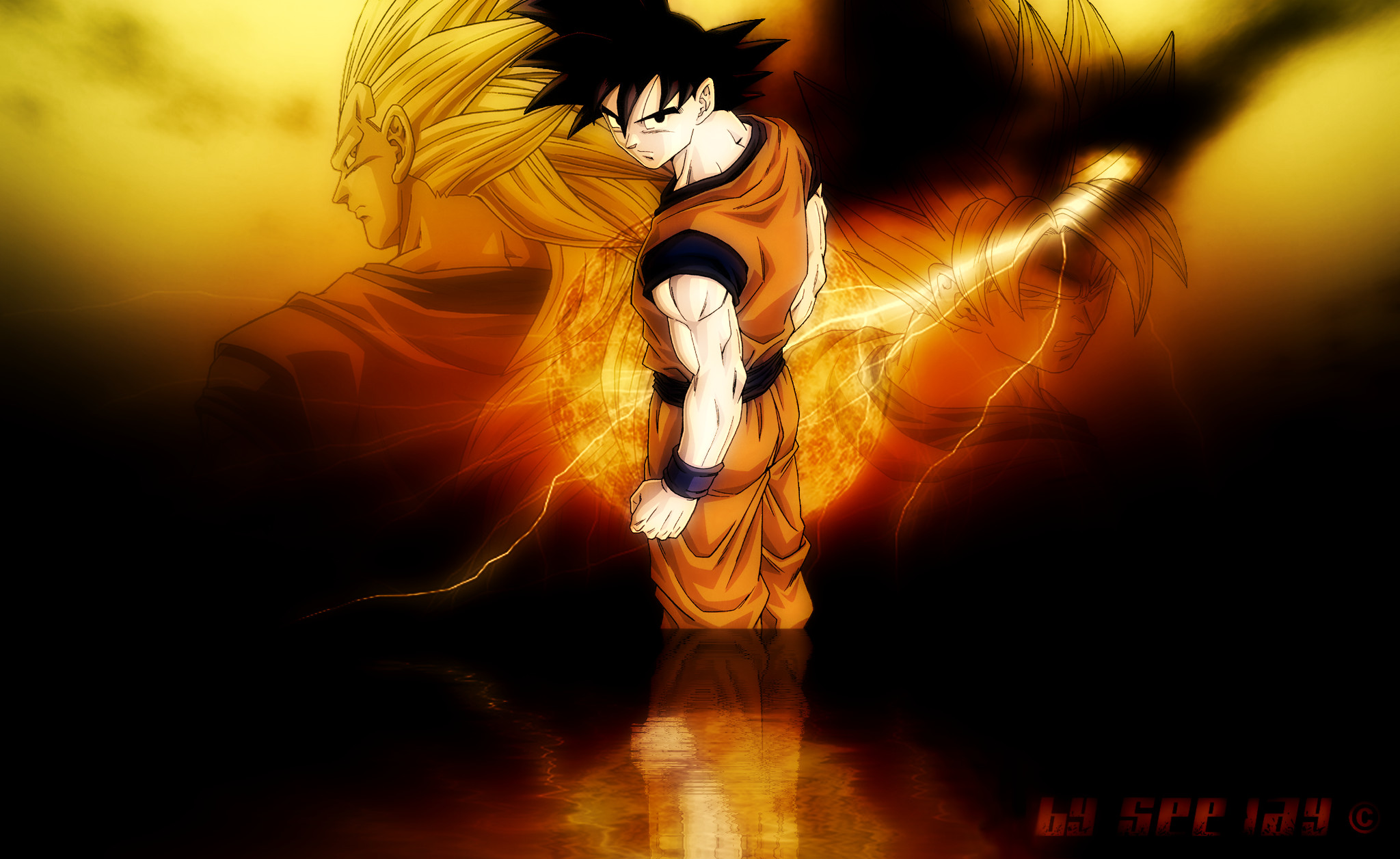 Dragon Ball Z Hd Mobile Black And White Wallpapers