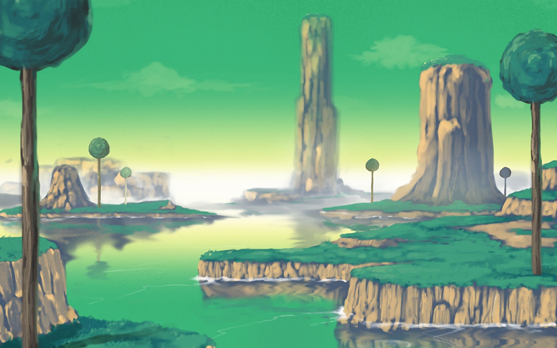 Dragon Ball Z Scenery Wallpapers