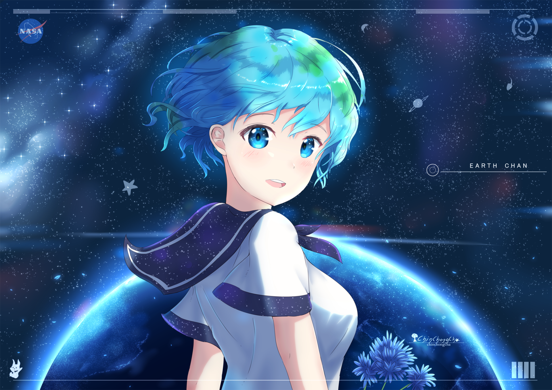 Earth-Chan Wallpapers