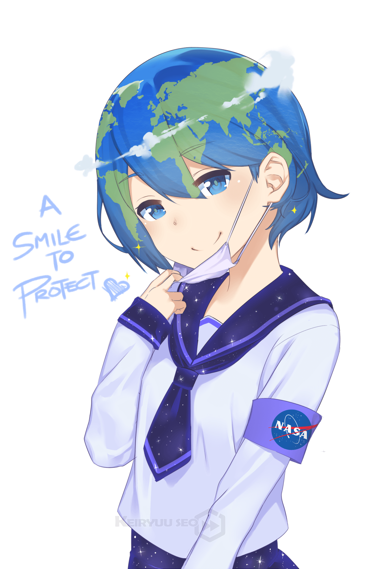 Earth-Chan Wallpapers