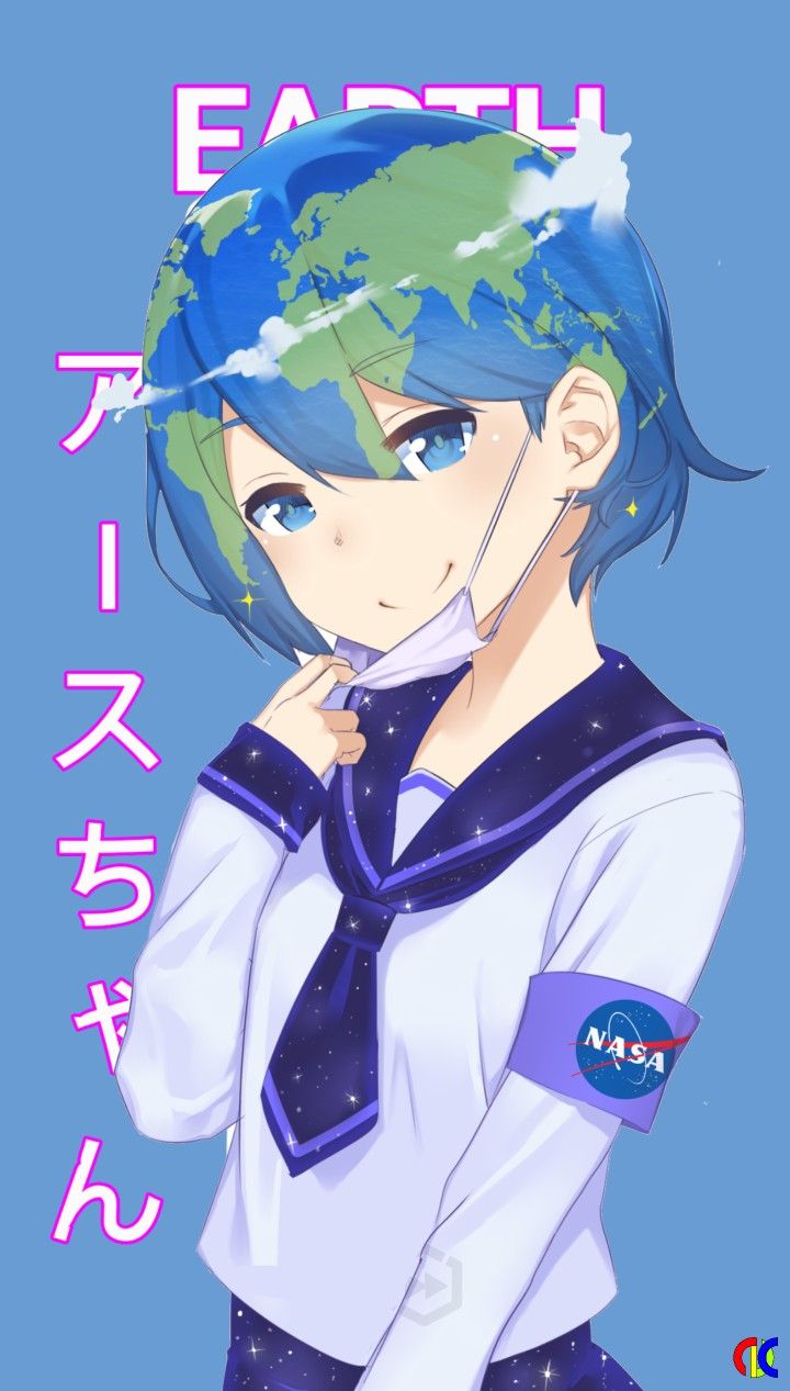 Earth-Chan Wallpapers