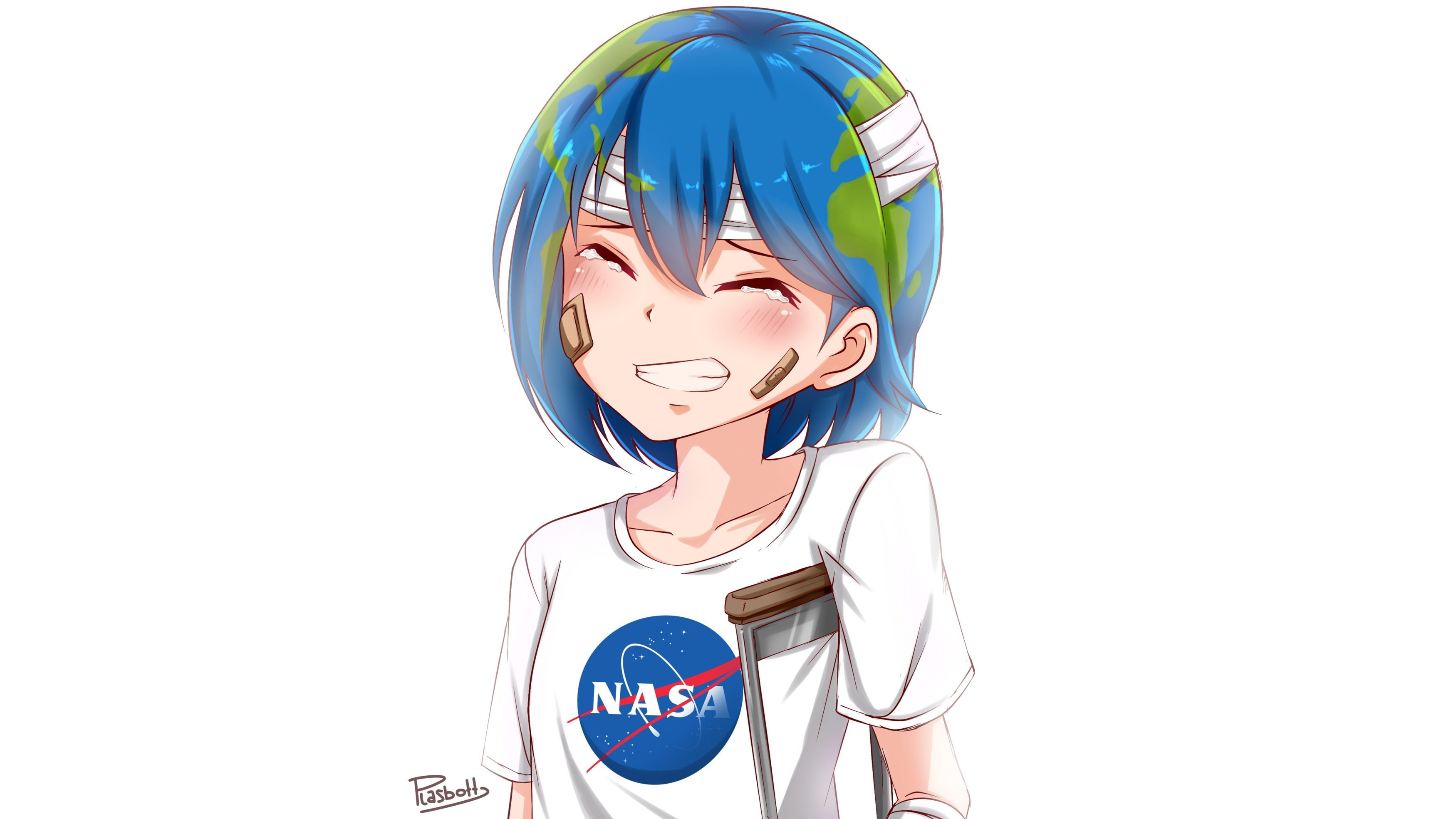 Earth-Chan Wallpapers