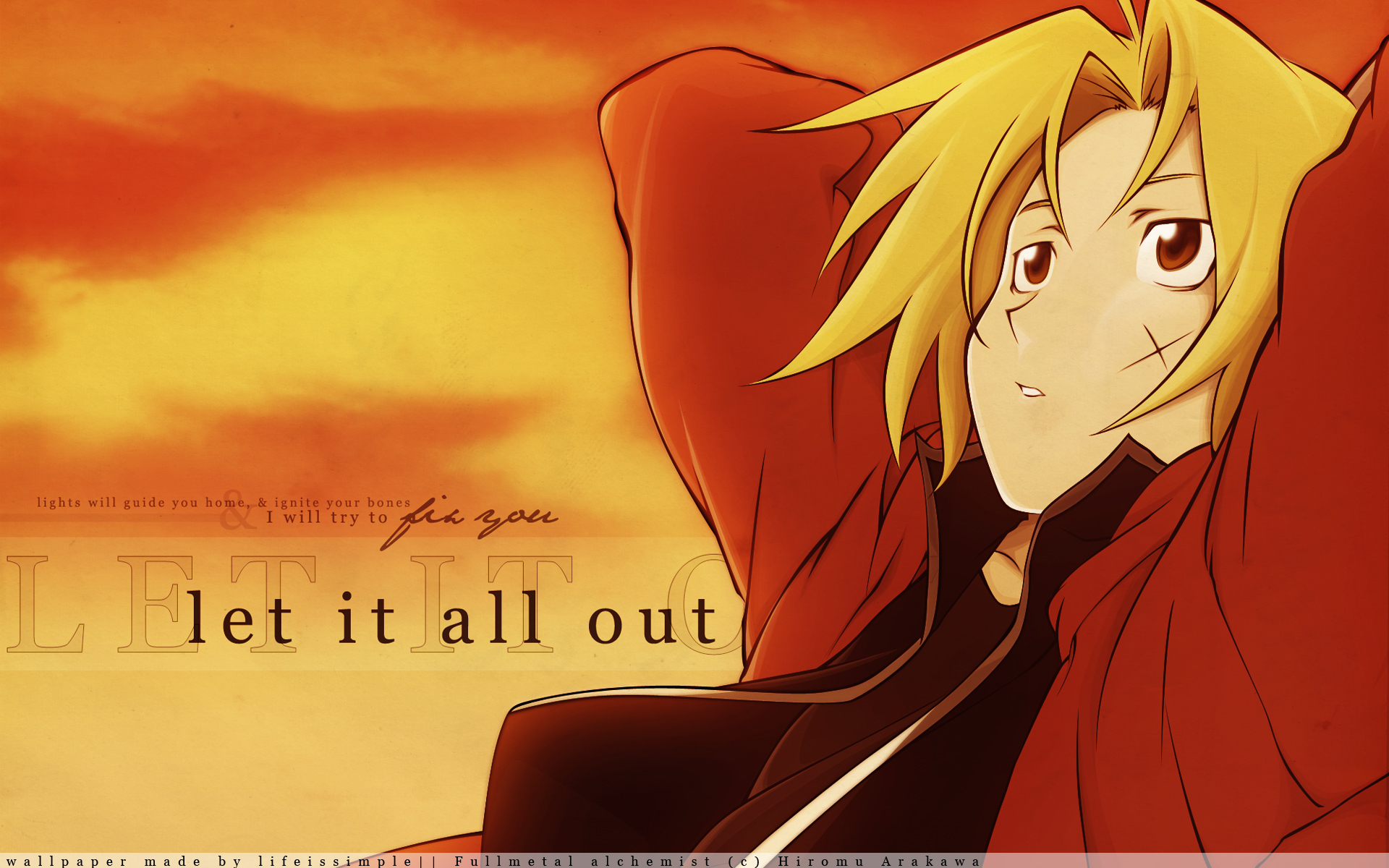 Edward Elric Fullmetal Alchemist Wallpapers