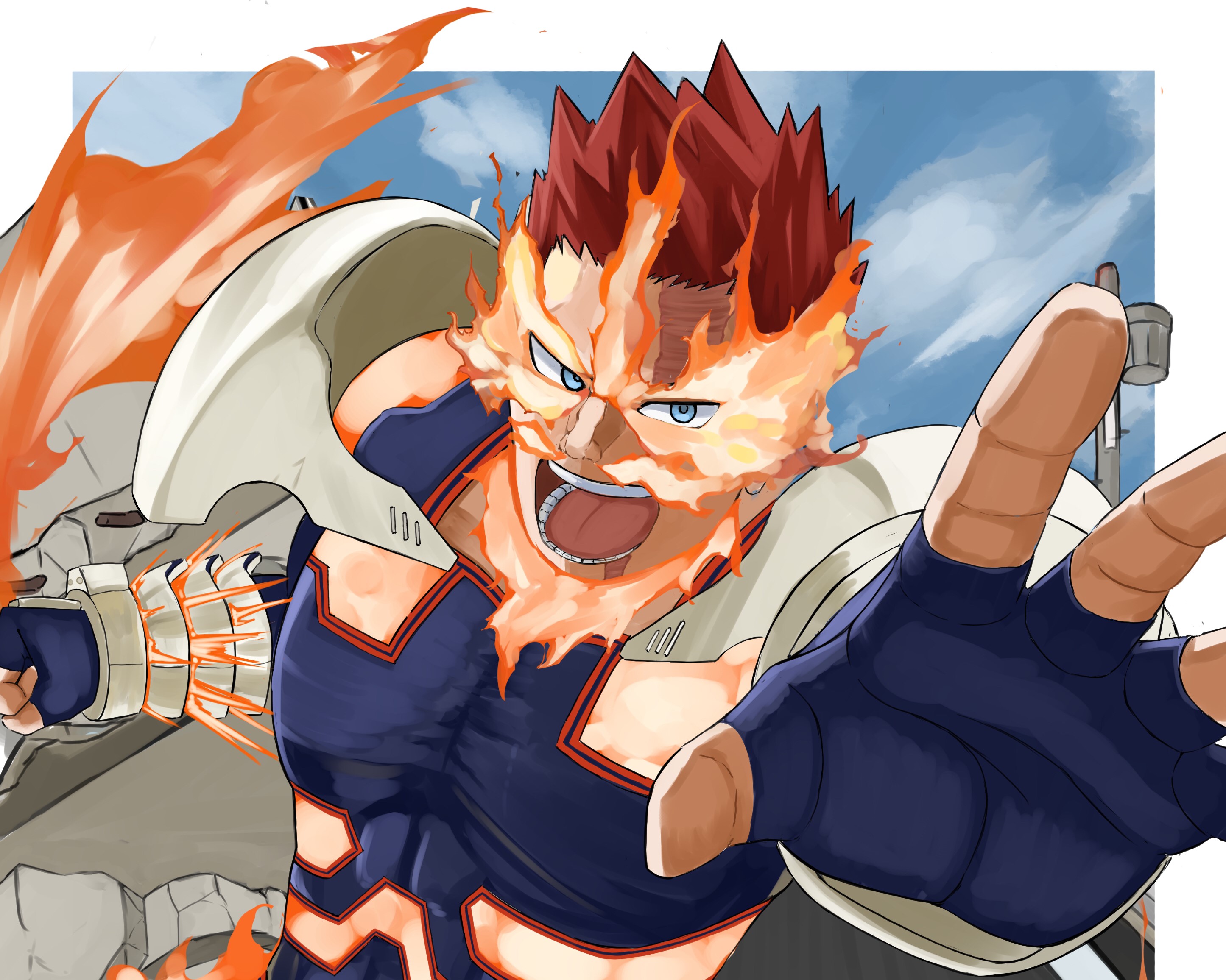 Endeavor Boku No Hero Academia Wallpapers