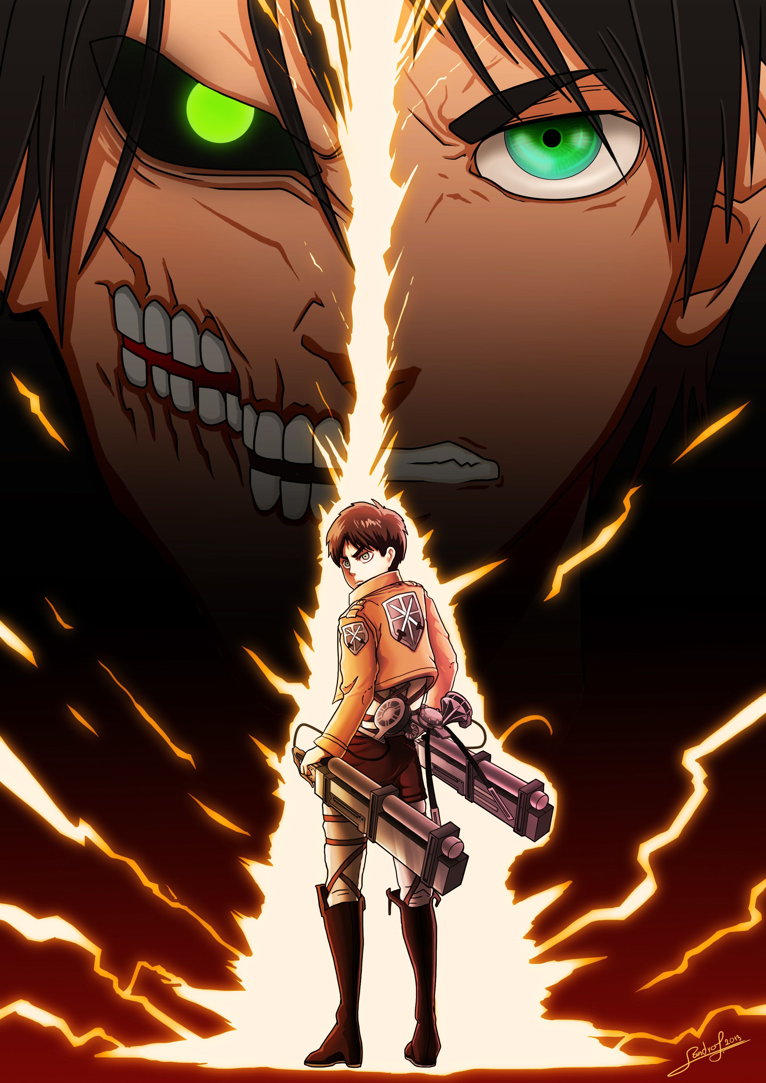 Eren Yeager Attack On Titan Wallpapers