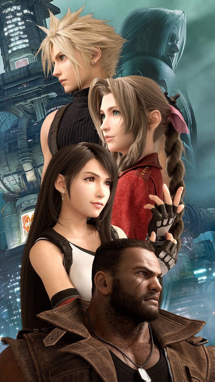 Final Fantasy 7 Remake All Characters Wallpapers