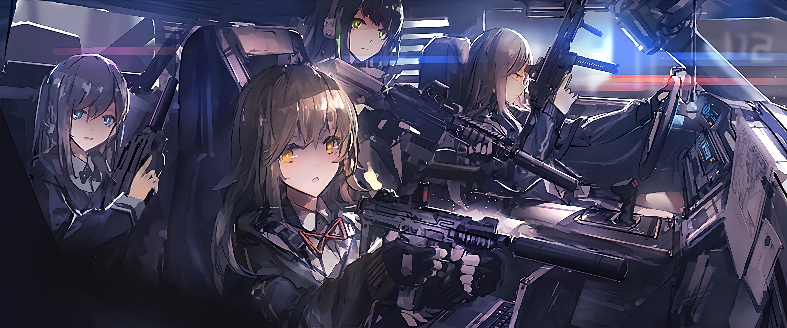 Girl With Gun Anime Wallpapers