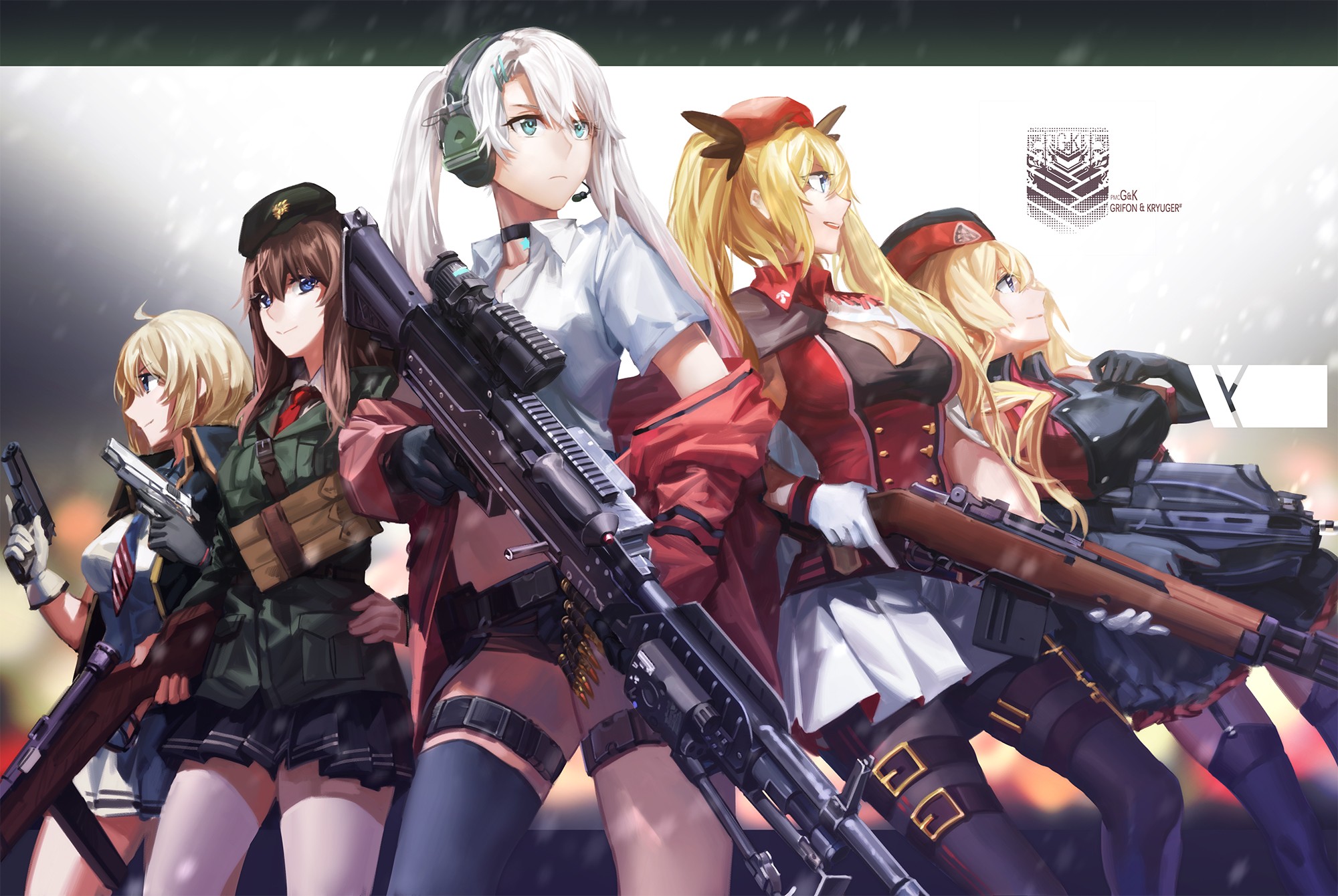 Girls Frontline Touhou Wallpapers