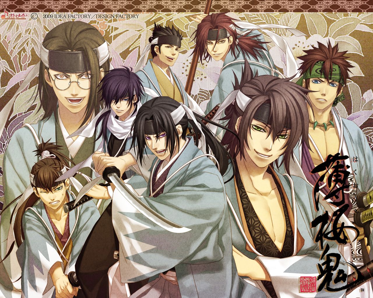 Hakuouki Shinsengumi Kitan Wallpapers