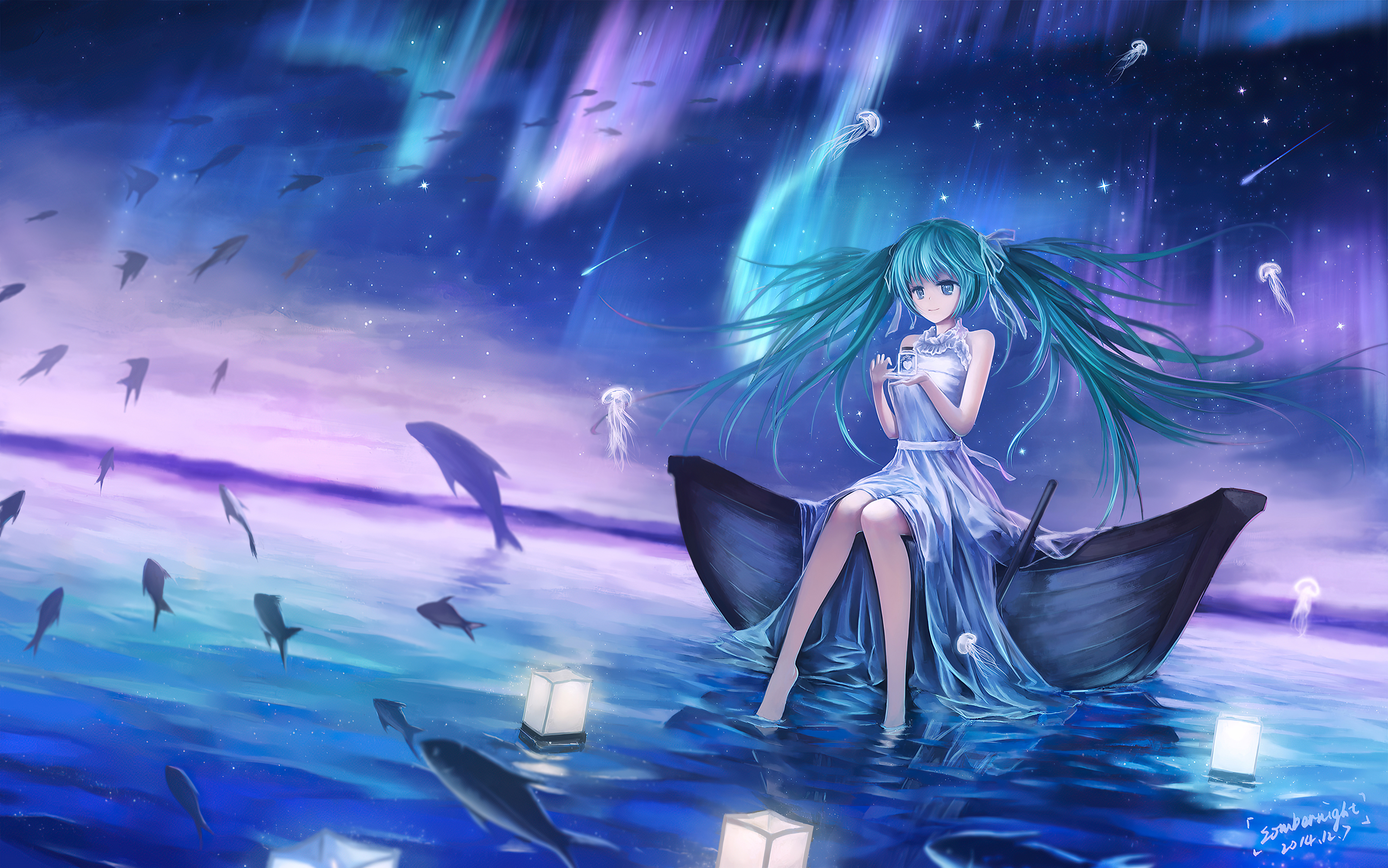 Hatsune Miku Anime Art Wallpapers