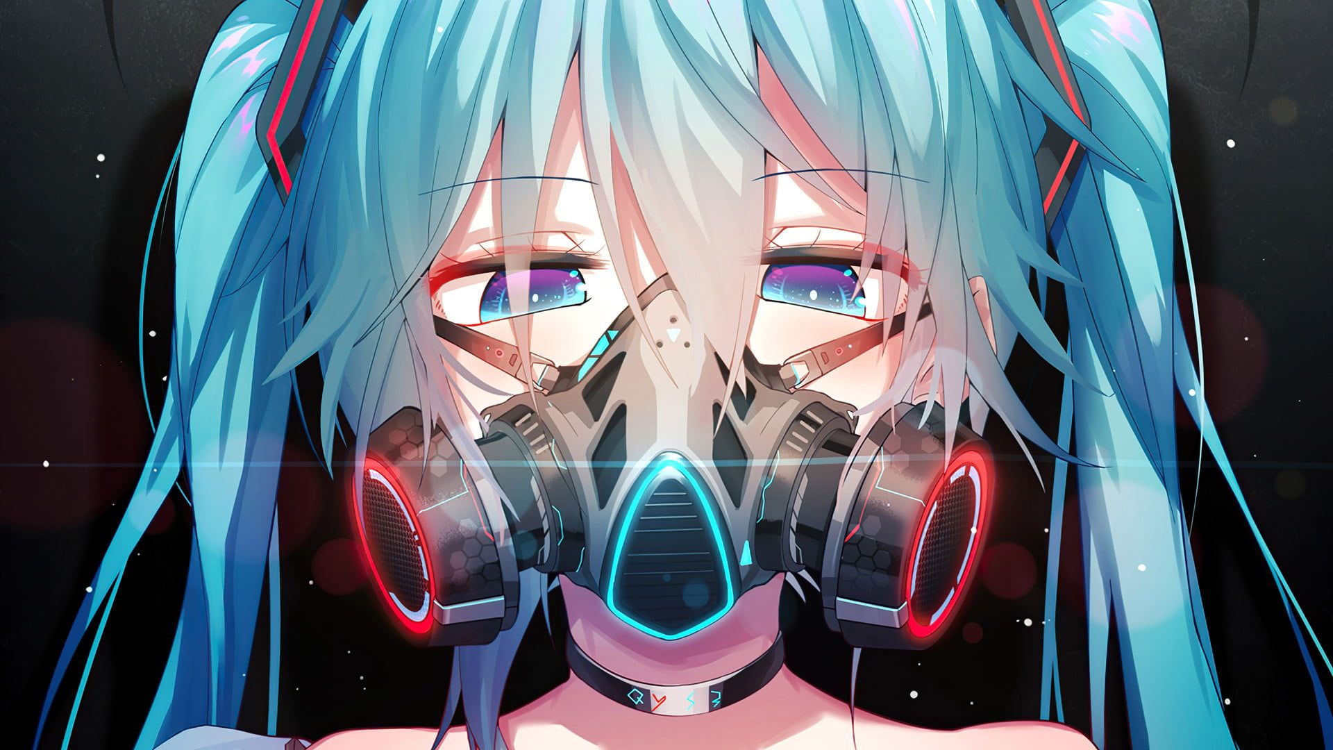 Hatsune Miku Half Mask Wallpapers