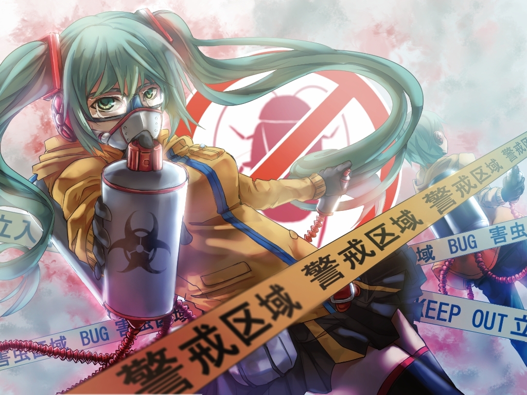 Hatsune Miku Half Mask Wallpapers