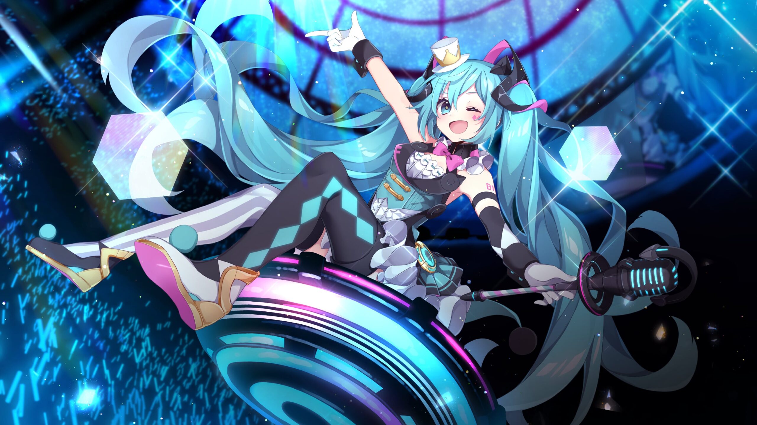 Hatsune Miku Half Mask Wallpapers