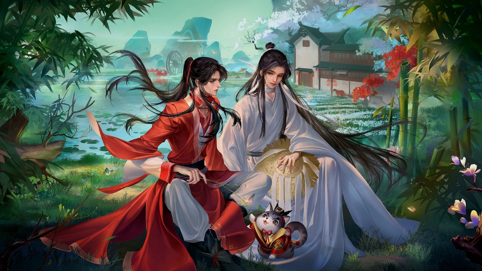 Hua Cheng Tian Guan Ci Fu Wallpapers