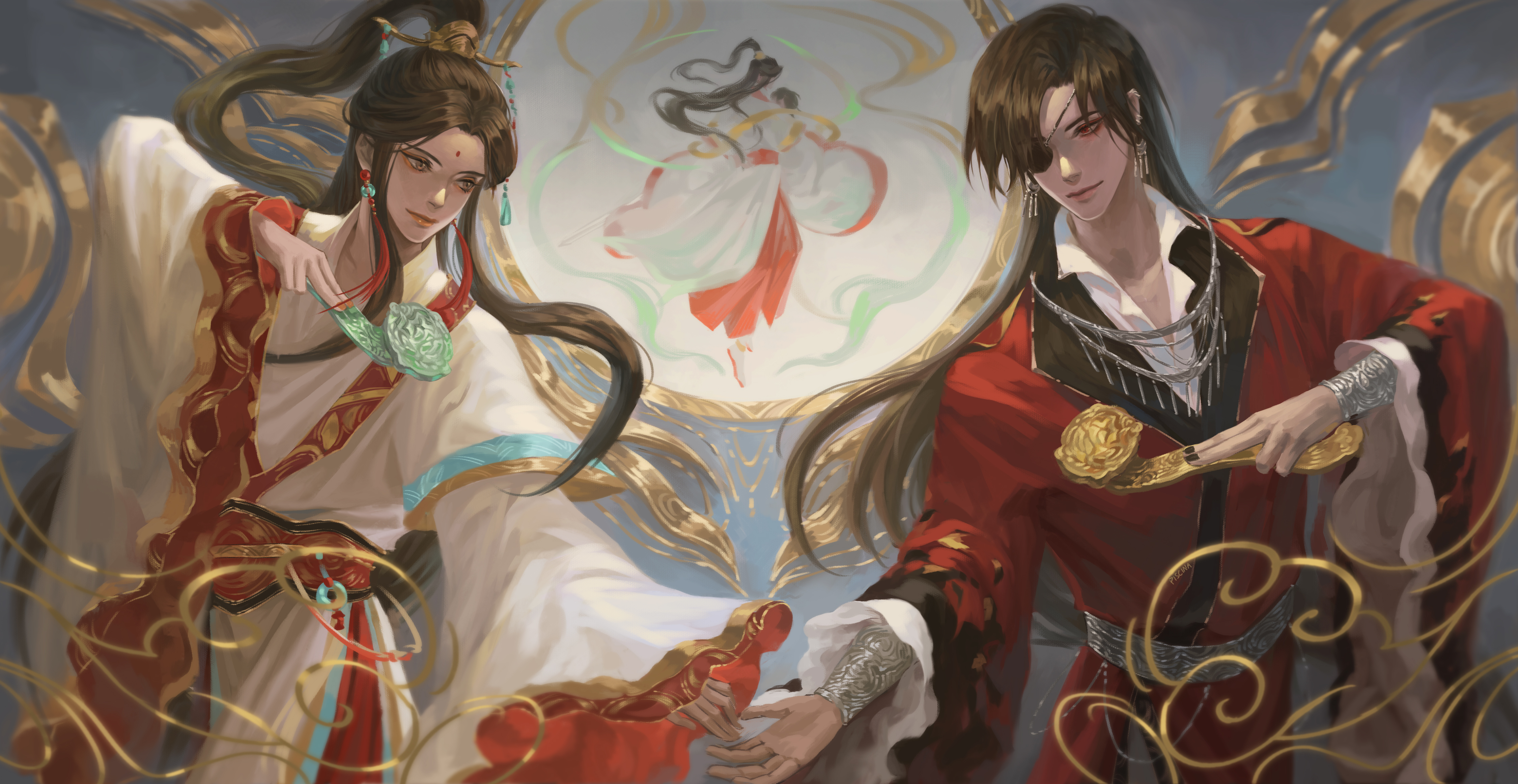 Hua Cheng Tian Guan Ci Fu Wallpapers