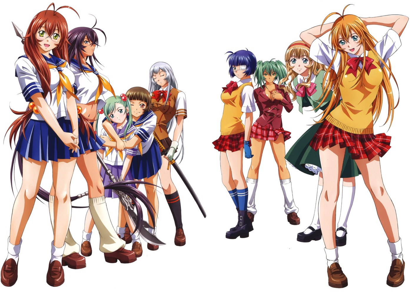 Ikki Tousen Wallpapers