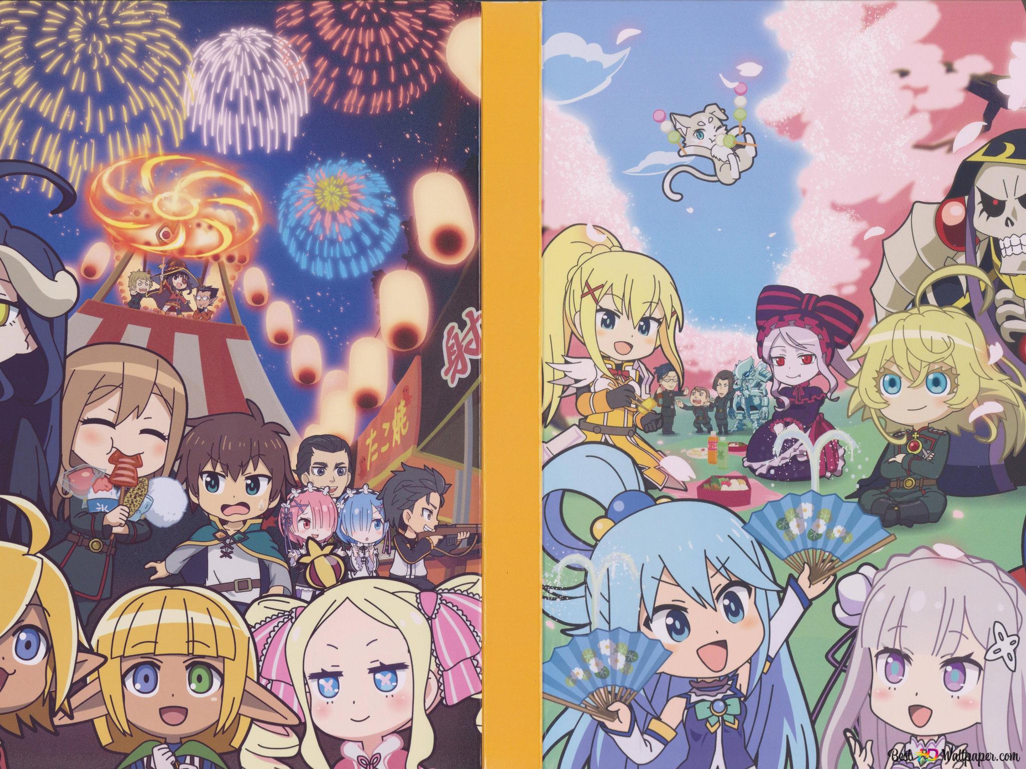 Isekai Quartet Wallpapers