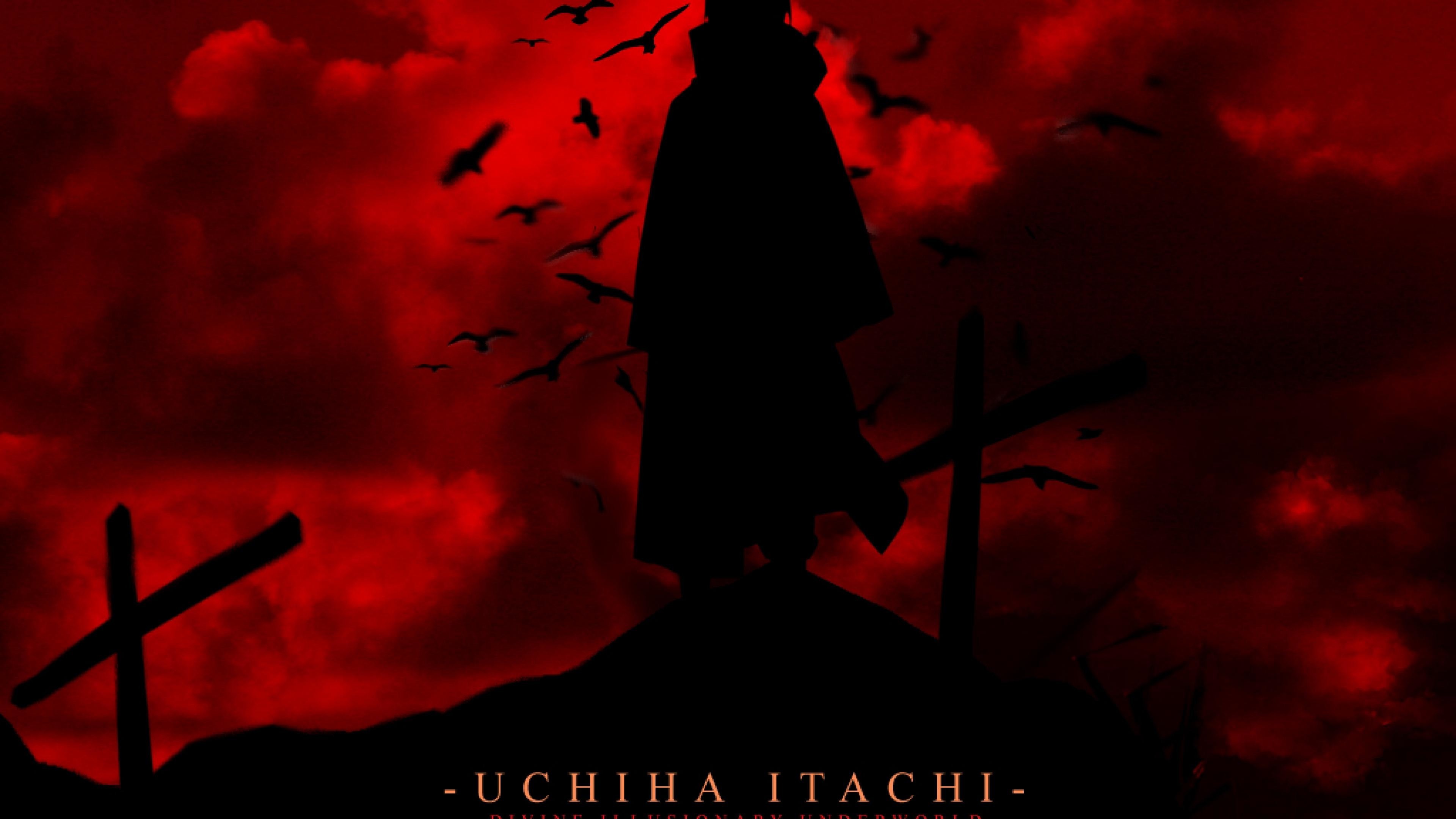 Itachi Uchiha 4K Digital Art Wallpapers