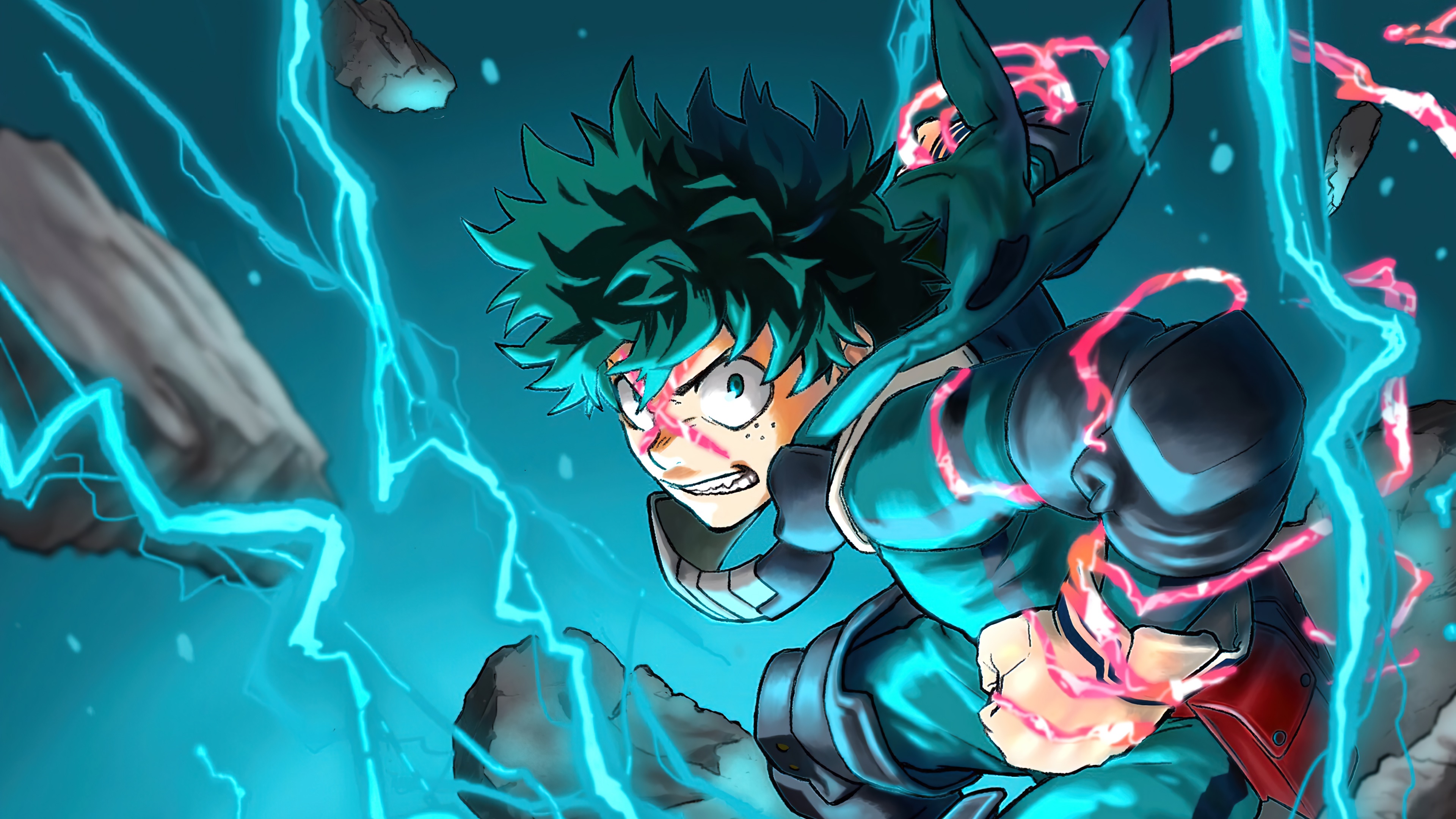 Izuku Midoriya Cool My Hero Academia Wallpapers