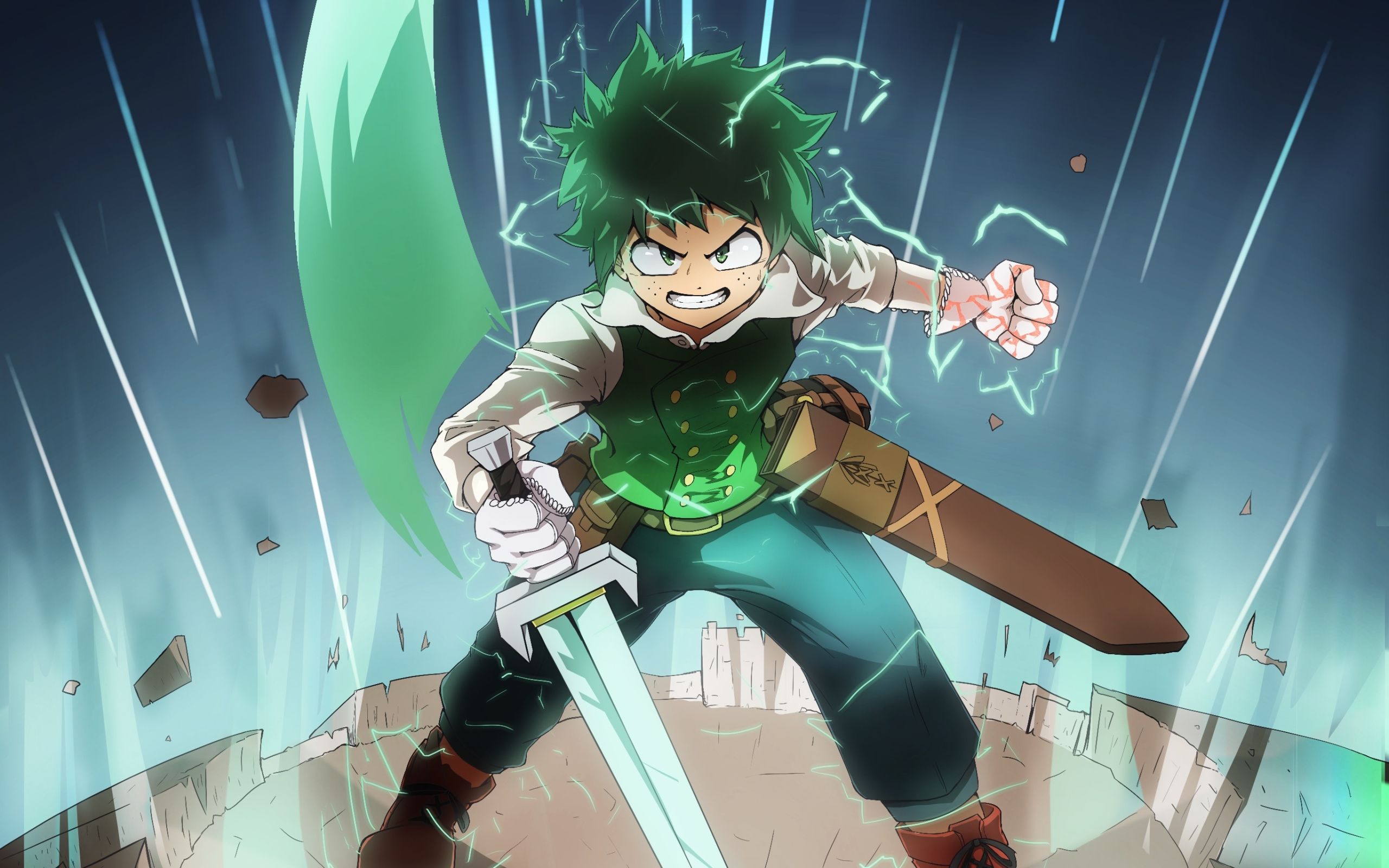 Izuku Midoriya Mha Art Wallpapers