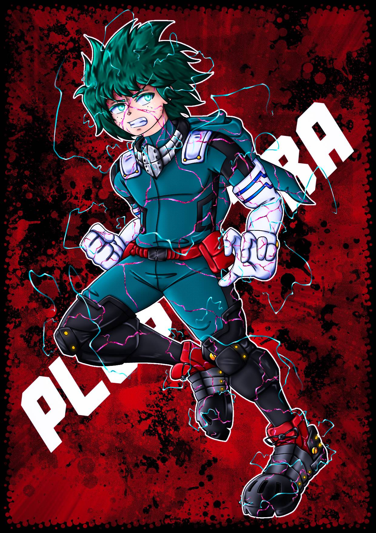 Izuku Midoriya Mha Art Wallpapers