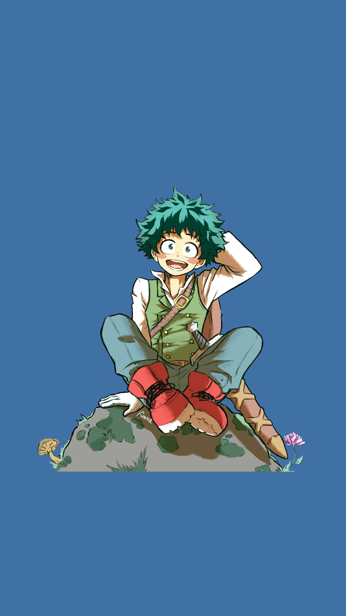 Izuku Midoriya Mha Art Wallpapers