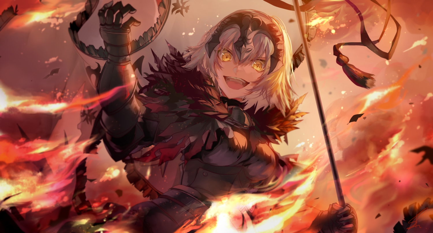 Jeanne D'Arc Alter Fire Wallpapers