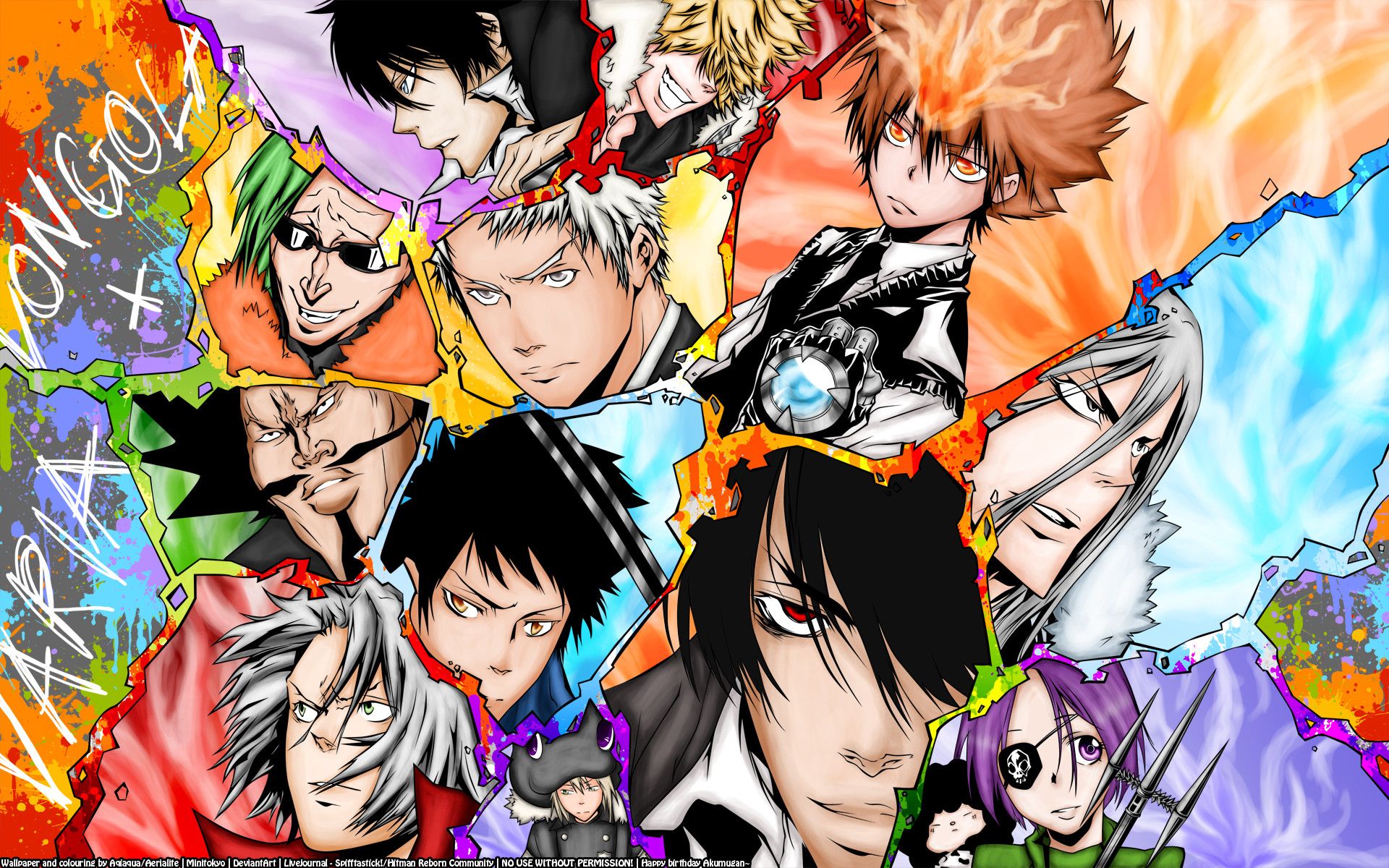 Katekyеќ Hitman Reborn! Wallpapers