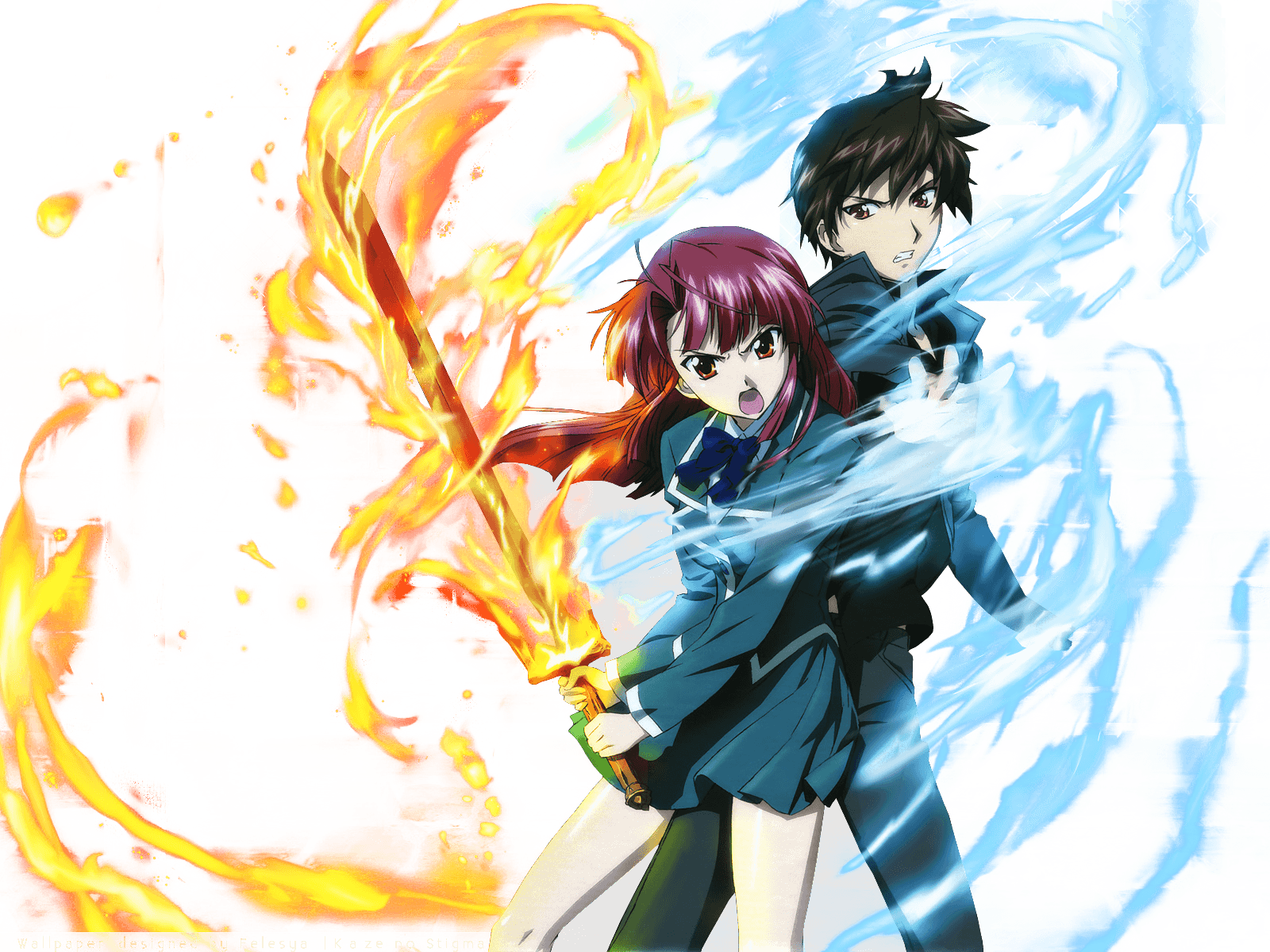 Kaze No Stigma Girls Anime Wallpapers