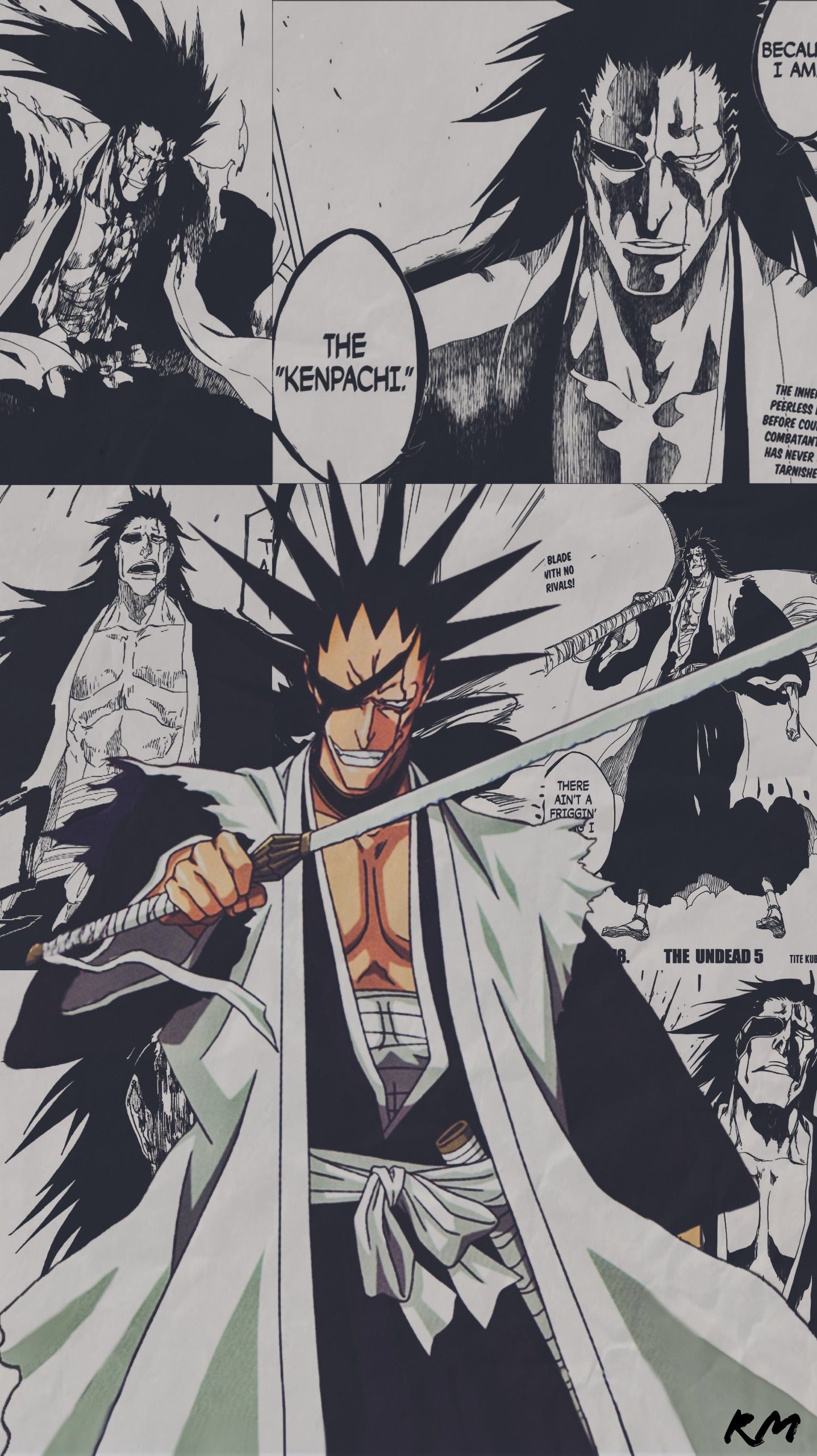 Kenpachi Zaraki Manga Wallpapers