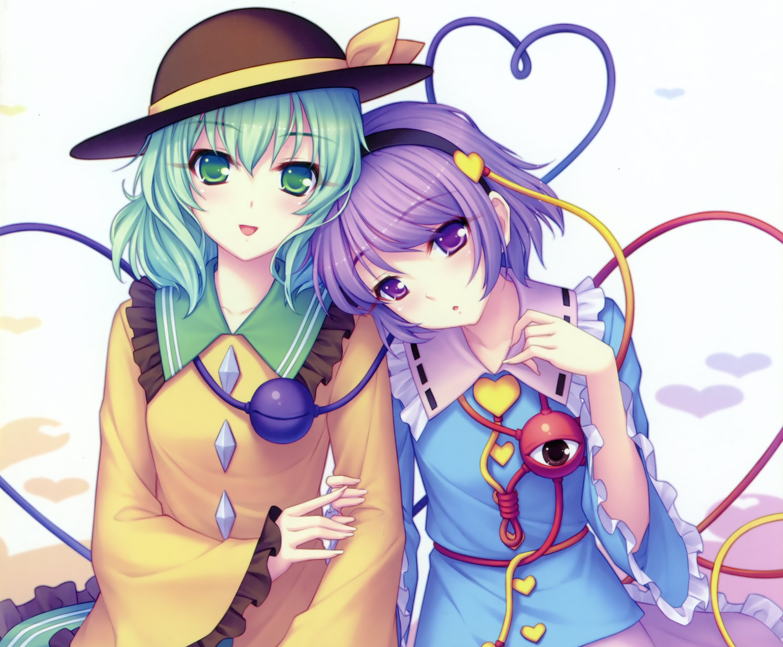 Koishi And Satori Komeiji Wallpapers