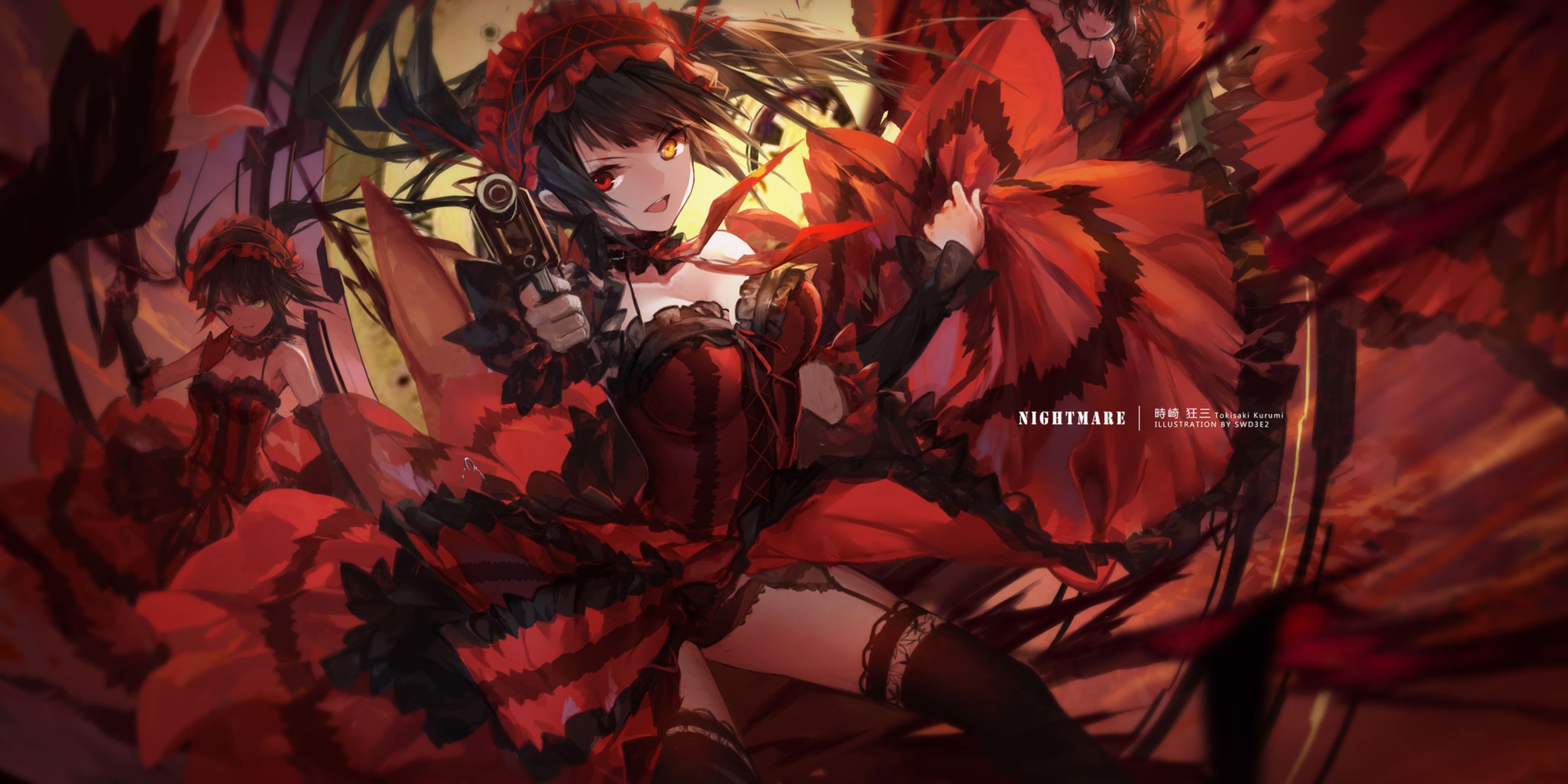 Kurumi Tokisaki Art Wallpapers