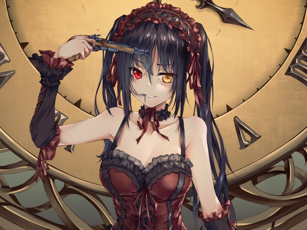 Kurumi Tokisaki Art Wallpapers